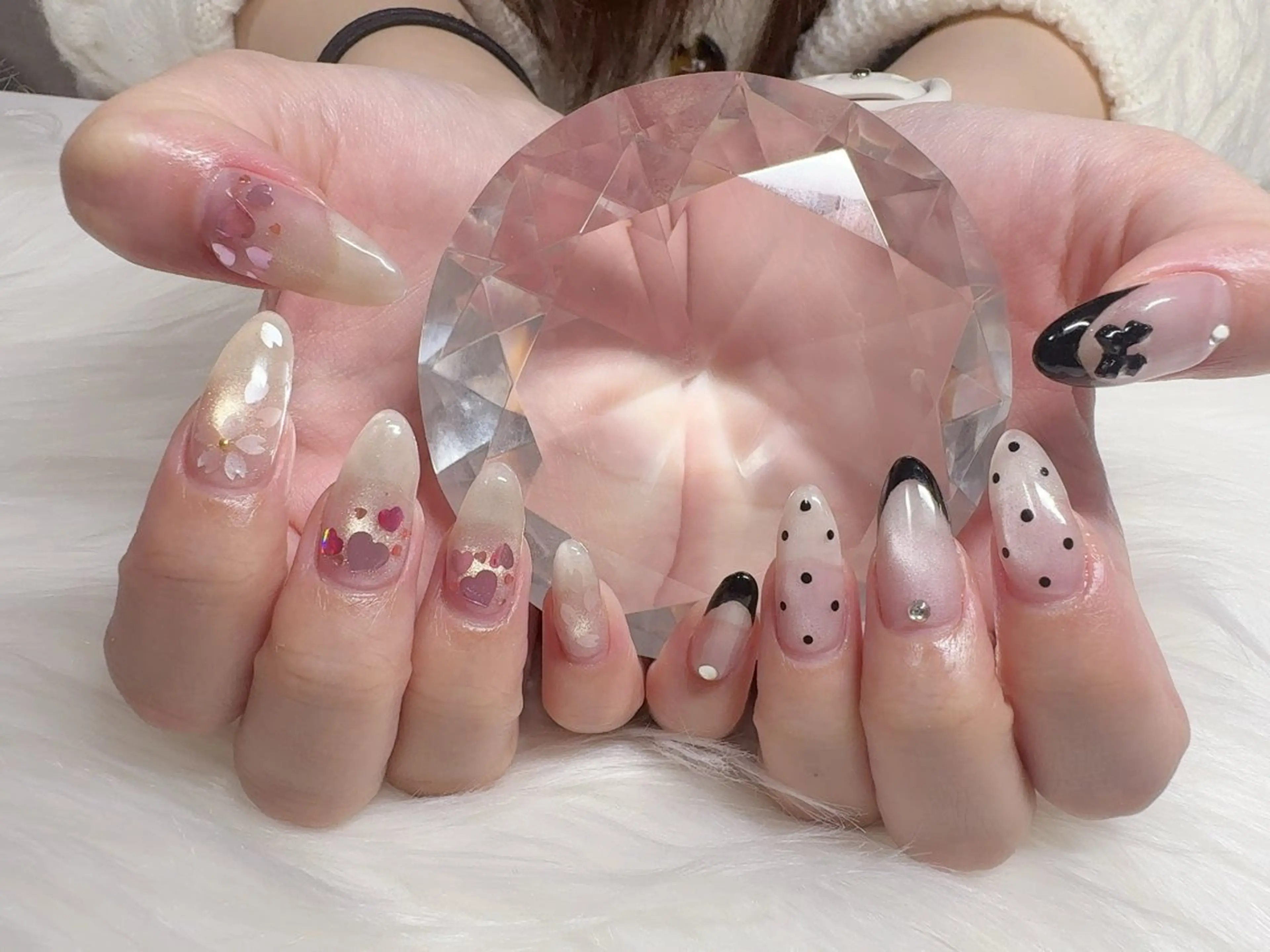 ネイル ハッピーネイル所属・ハッピーネイル 蘭のネイルデザイン