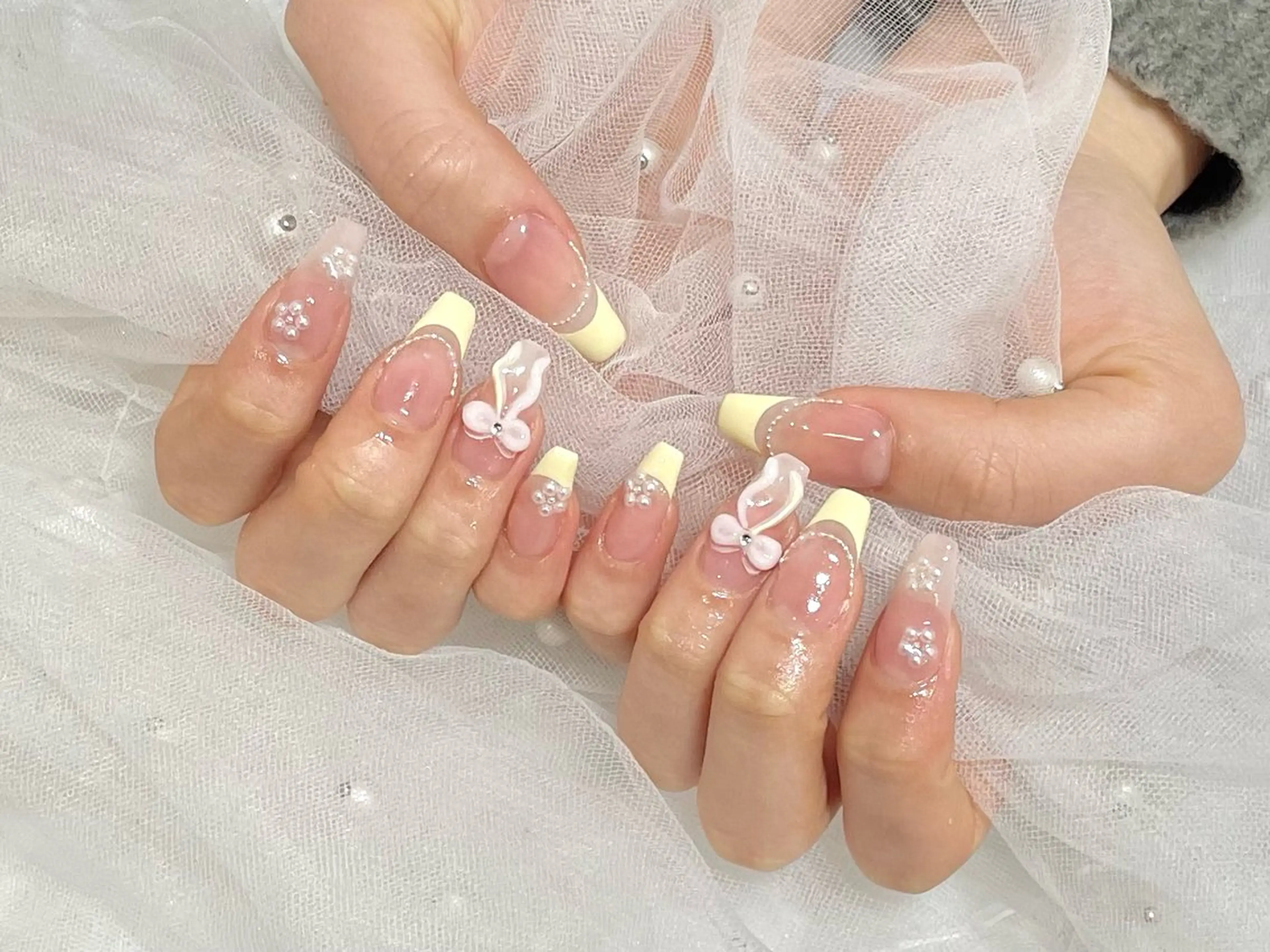 ネイル ＿WHITE+南海難波店所属・_WHITE+ 南海難波店のネイルデザイン