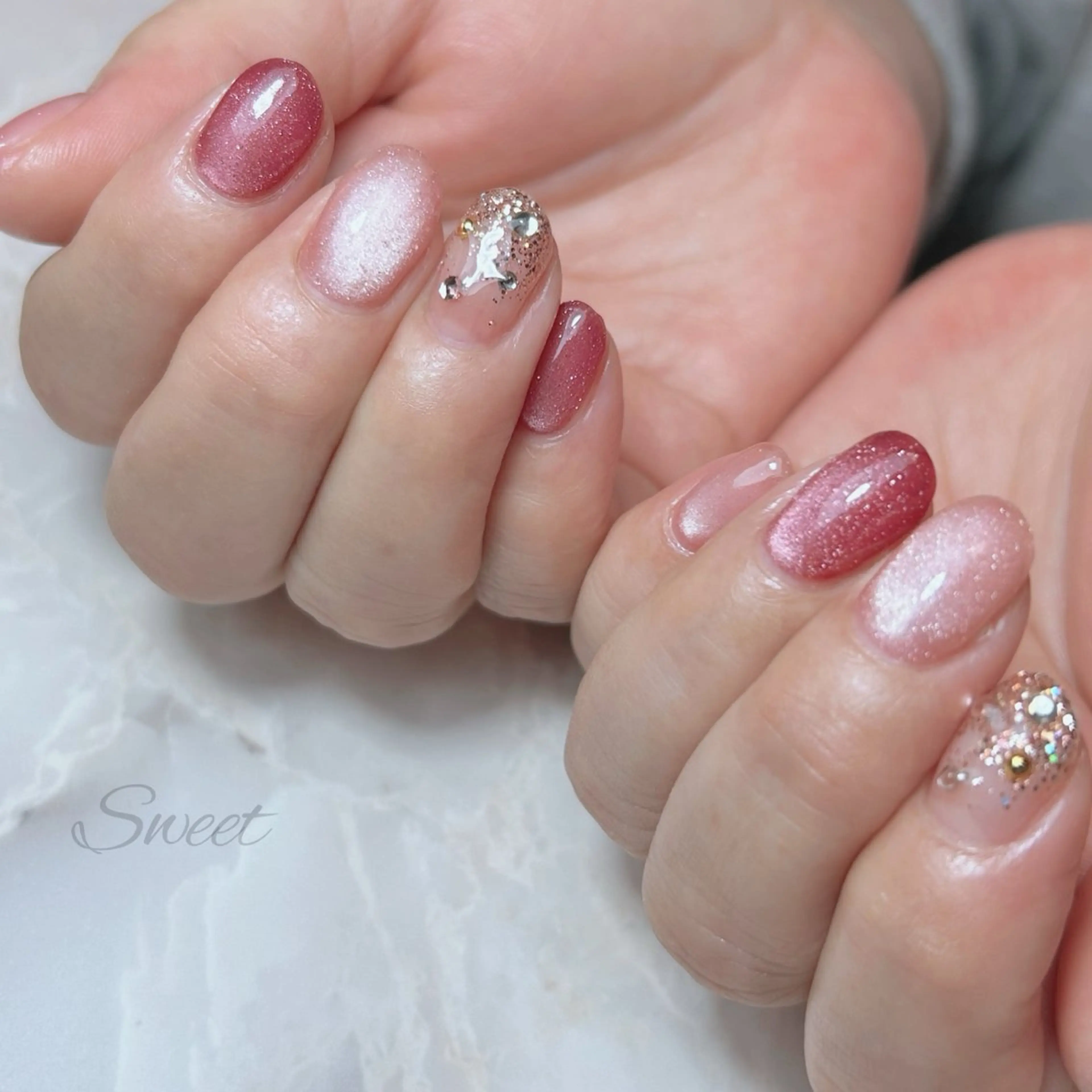 ネイル ハンドネイル sweet 仲野陽子のネイルデザイン