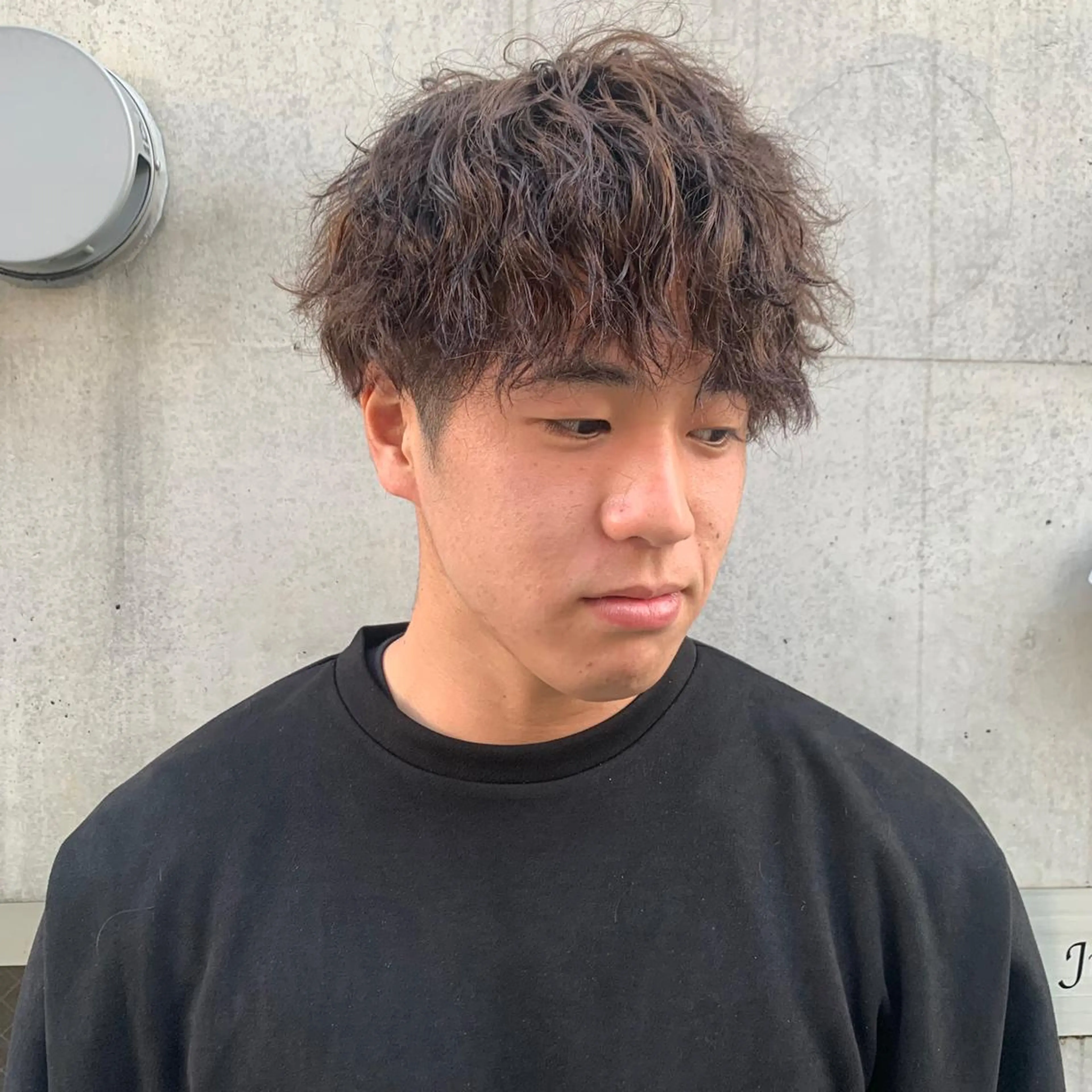 ショート パーマ メンズ メンズパーマ スパイラルパーマ メンズパーマの達人 🌟川内絵人のヘアスタイル