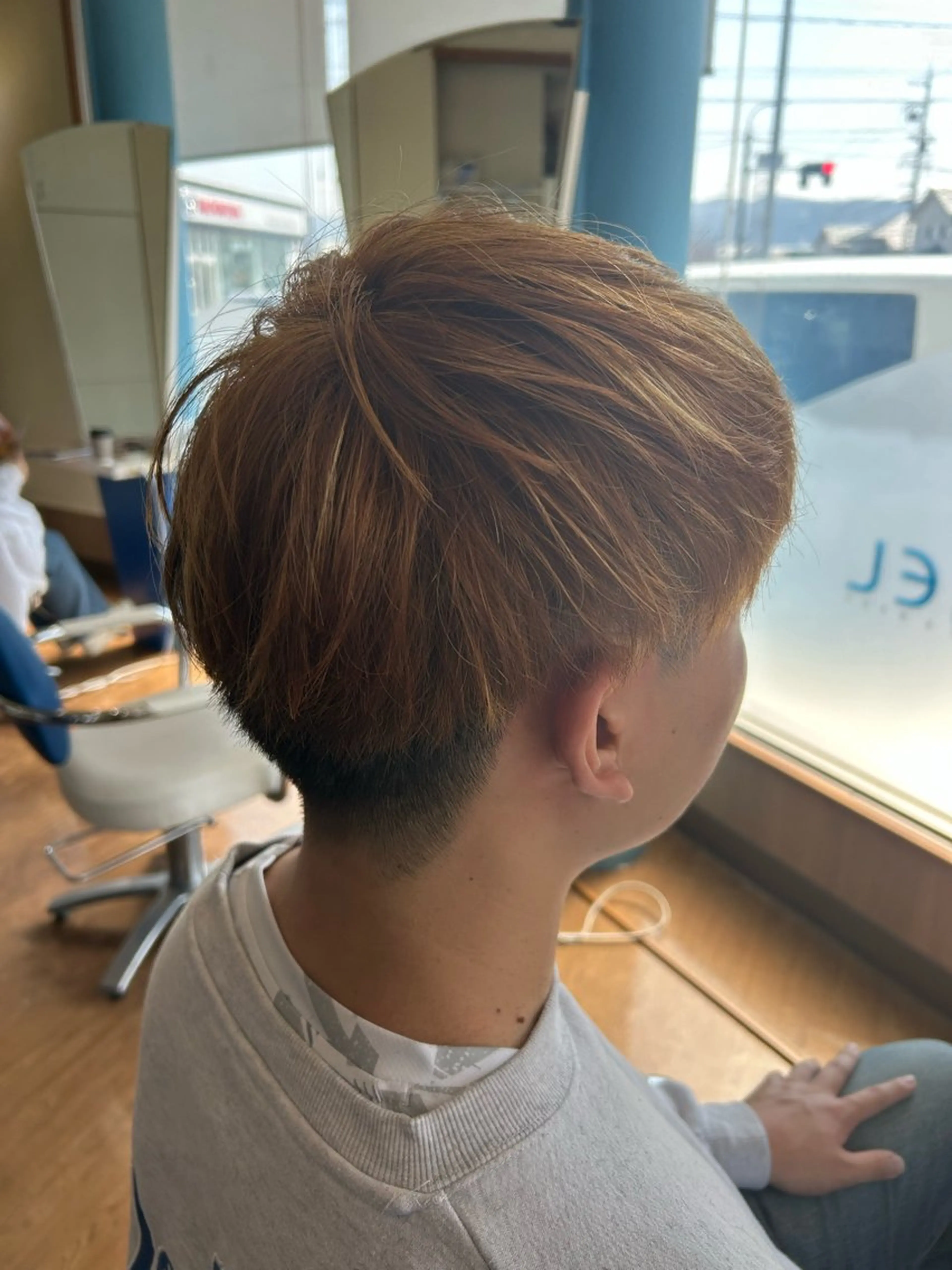 ショート カラー メンズ hair＆make CIEL所属・武井 哉子のヘアスタイル