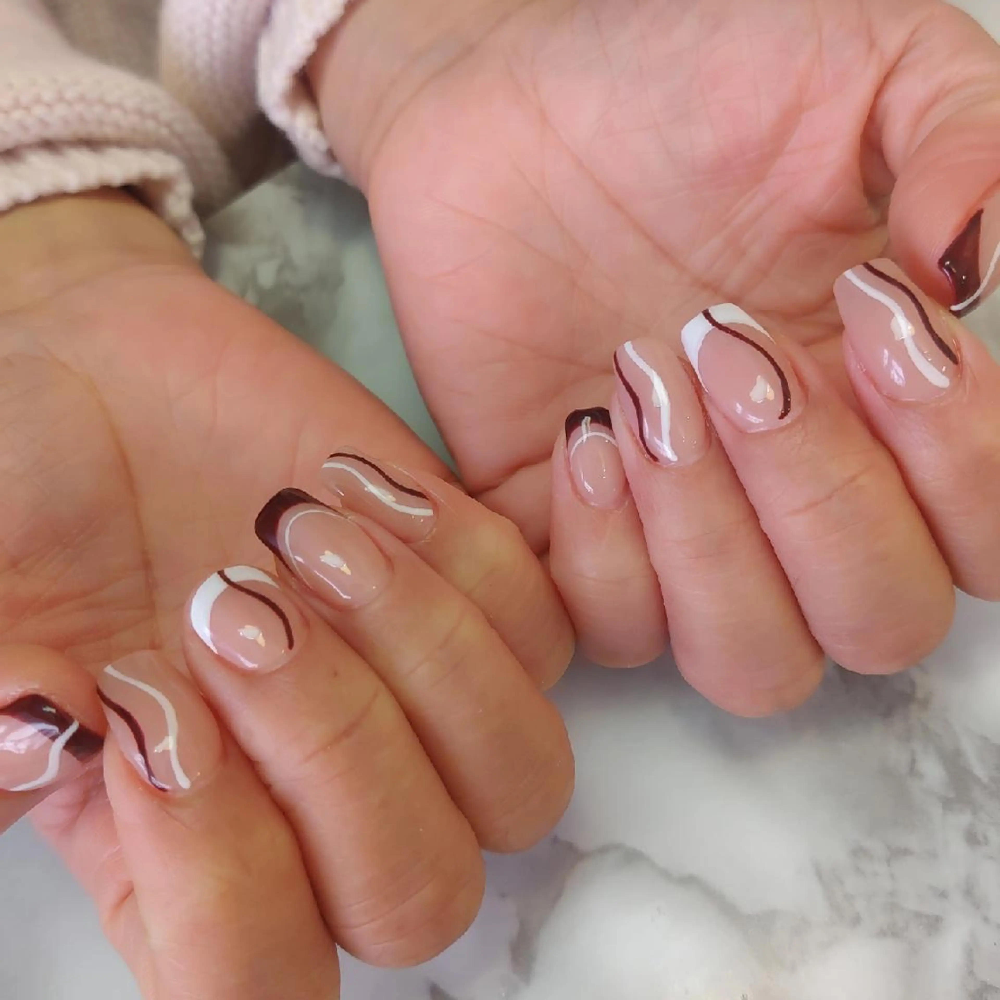 ネイル 持ち込み ジェヌインネイル 河内のネイルデザイン