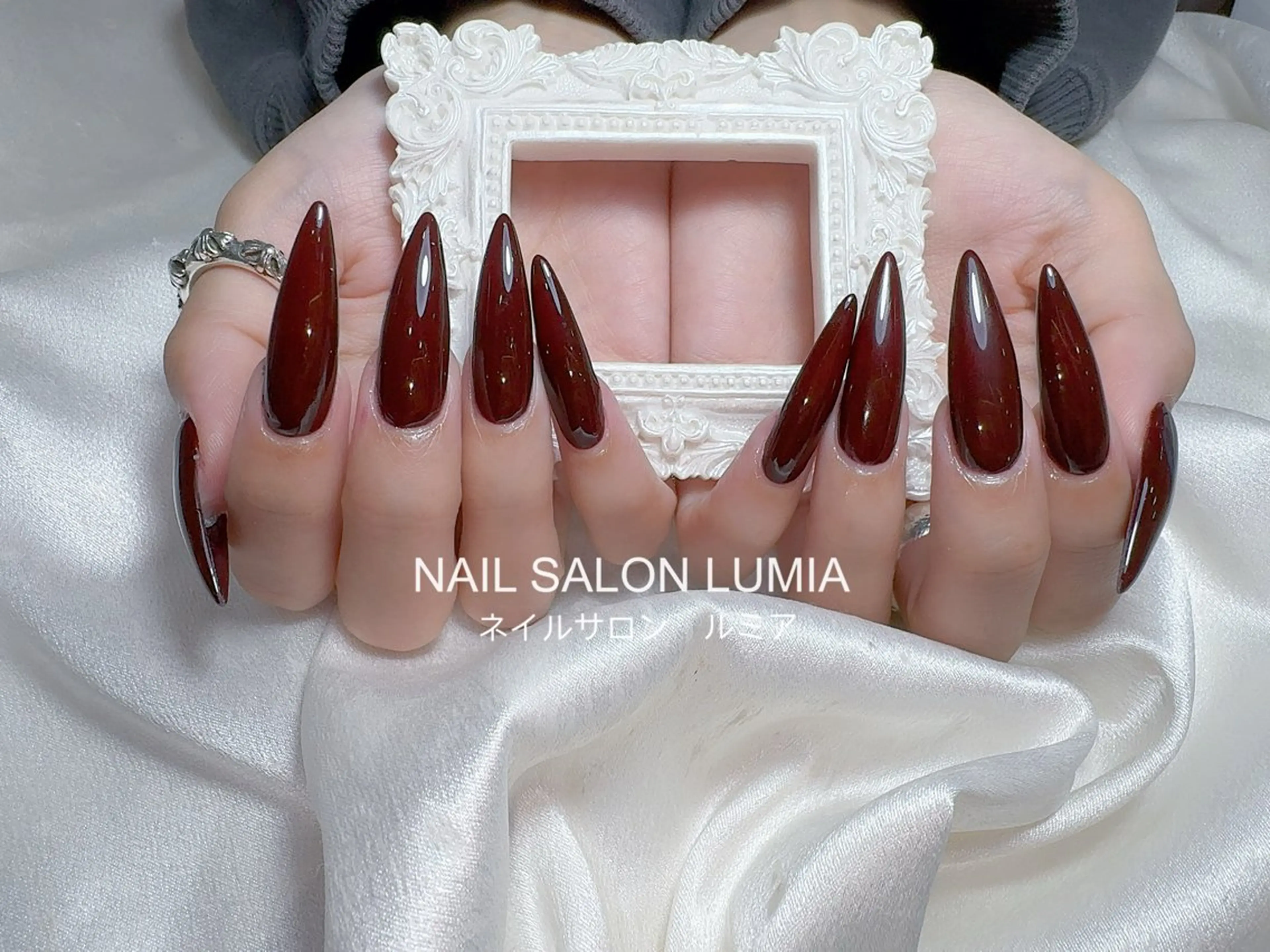 ネイル ハンドネイル ネイルサロン ルミア Lumia 店長のネイルデザイン
