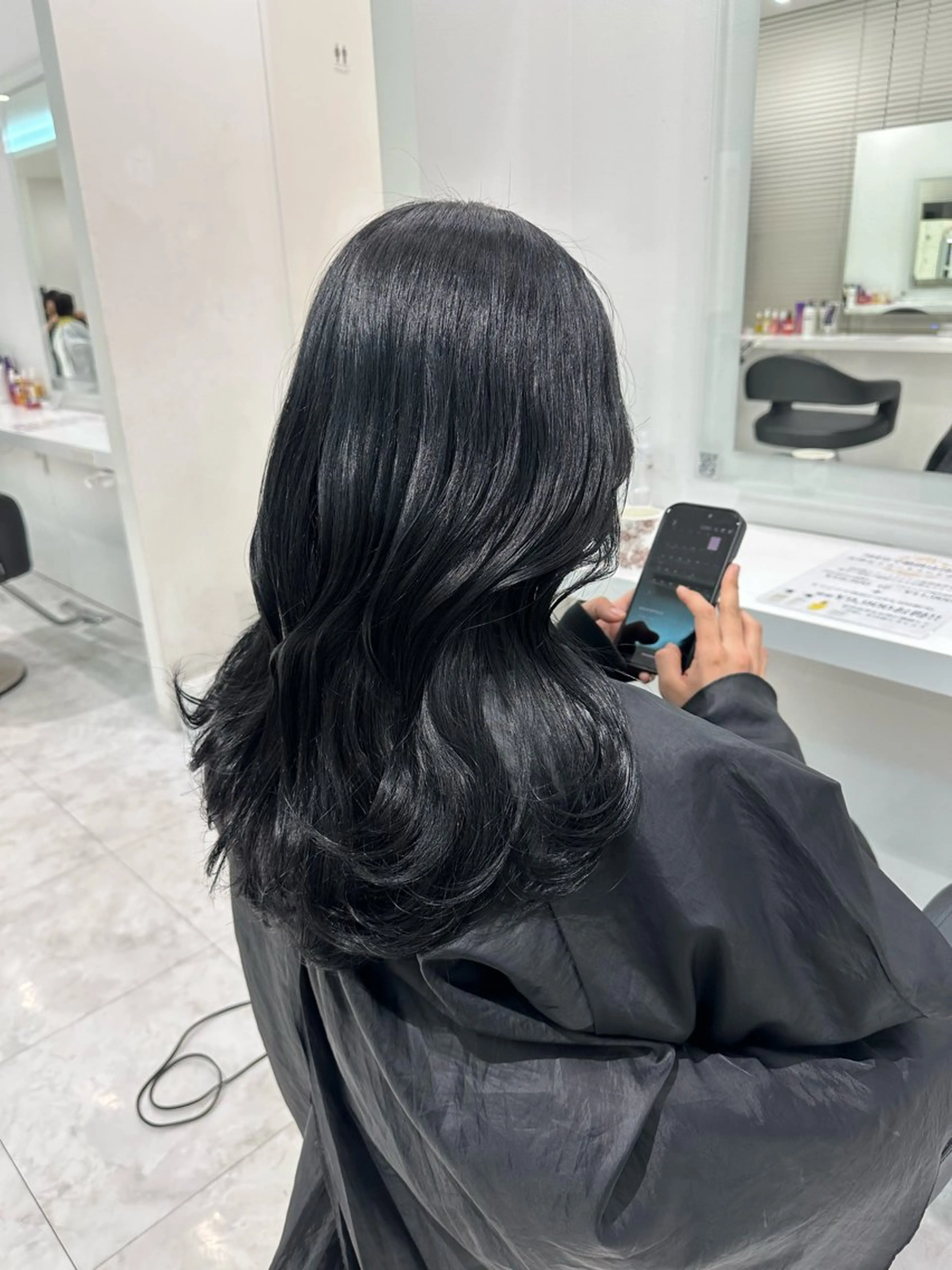 ロング カラー ケアカラー ロング カット ヘアカラー 🐺メンズパーマ マッシュ　あさひ🐺のヘアスタイル