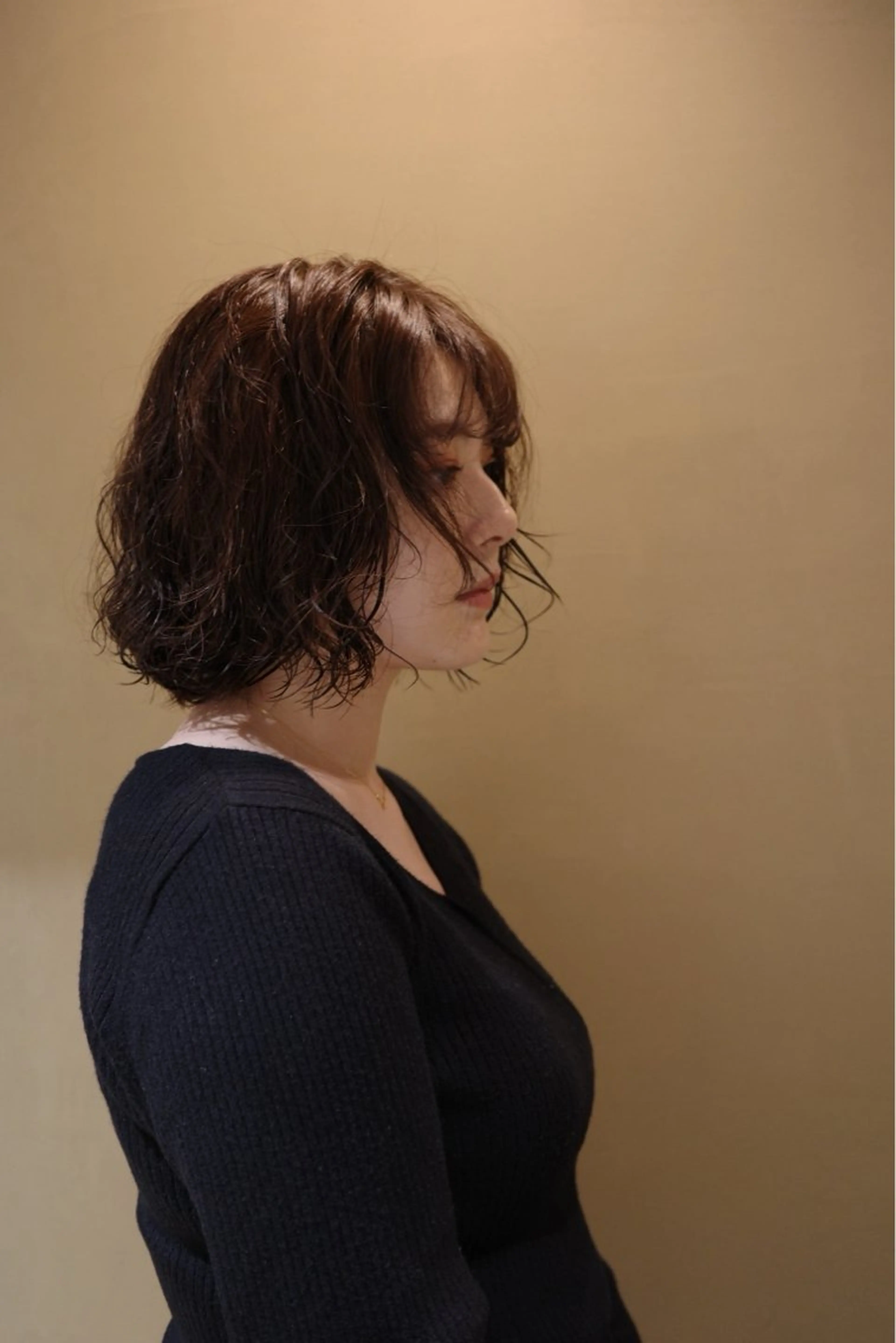 ショート カラー パーマ 未 来カットモデル無料のヘアスタイル