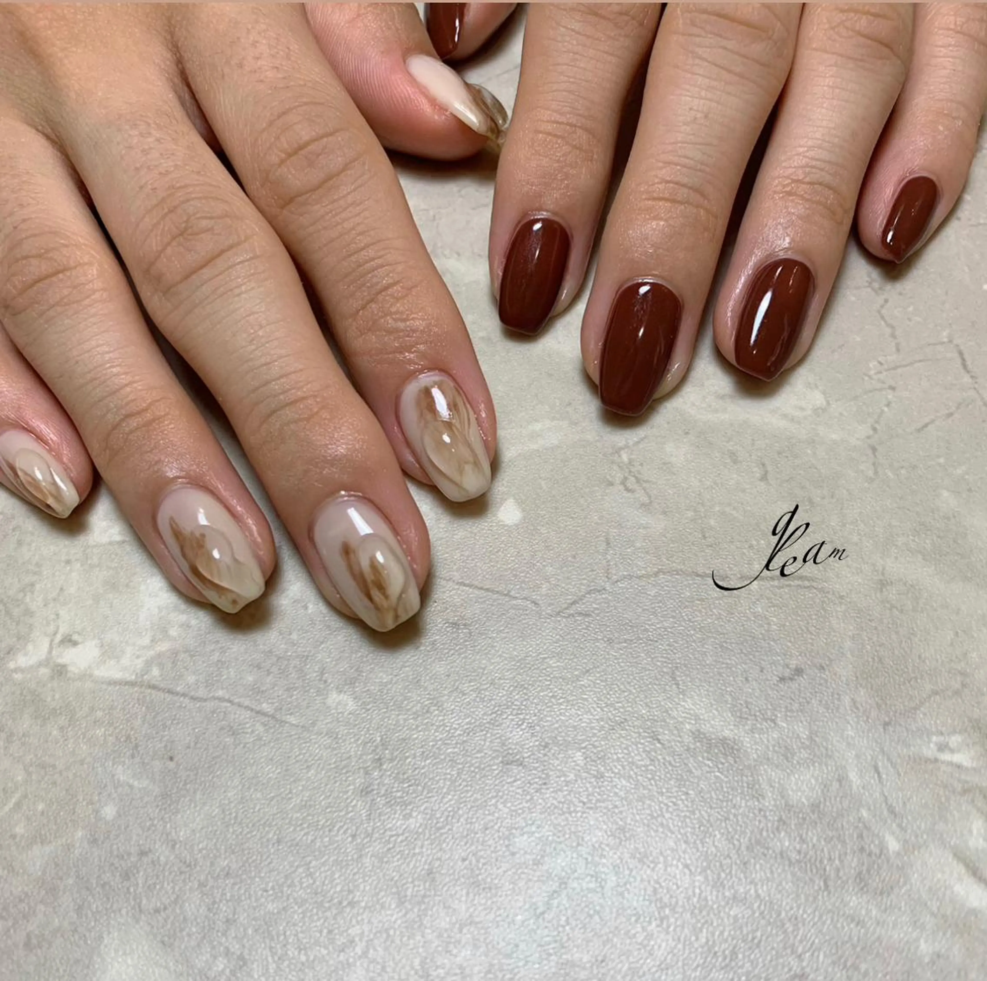 ネイル ハンドネイル gleam所属・gleam✴︎ sayakaのネイルデザイン