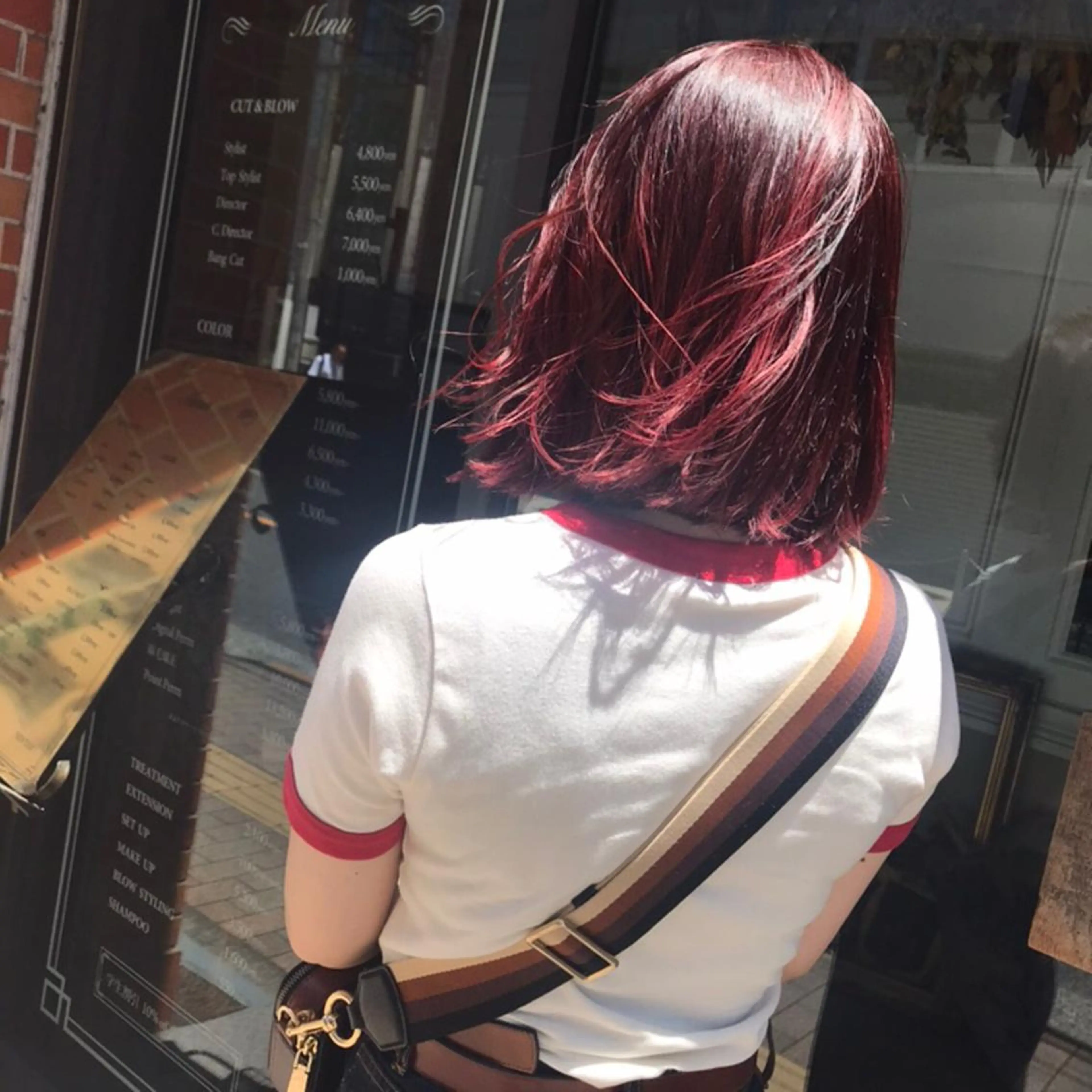 ミディアム カラー カット ヘアカラー トリートメント share salon JAM 吉祥寺所属・レイヤー/ブリーチ HIKARU ♡のヘアスタイル