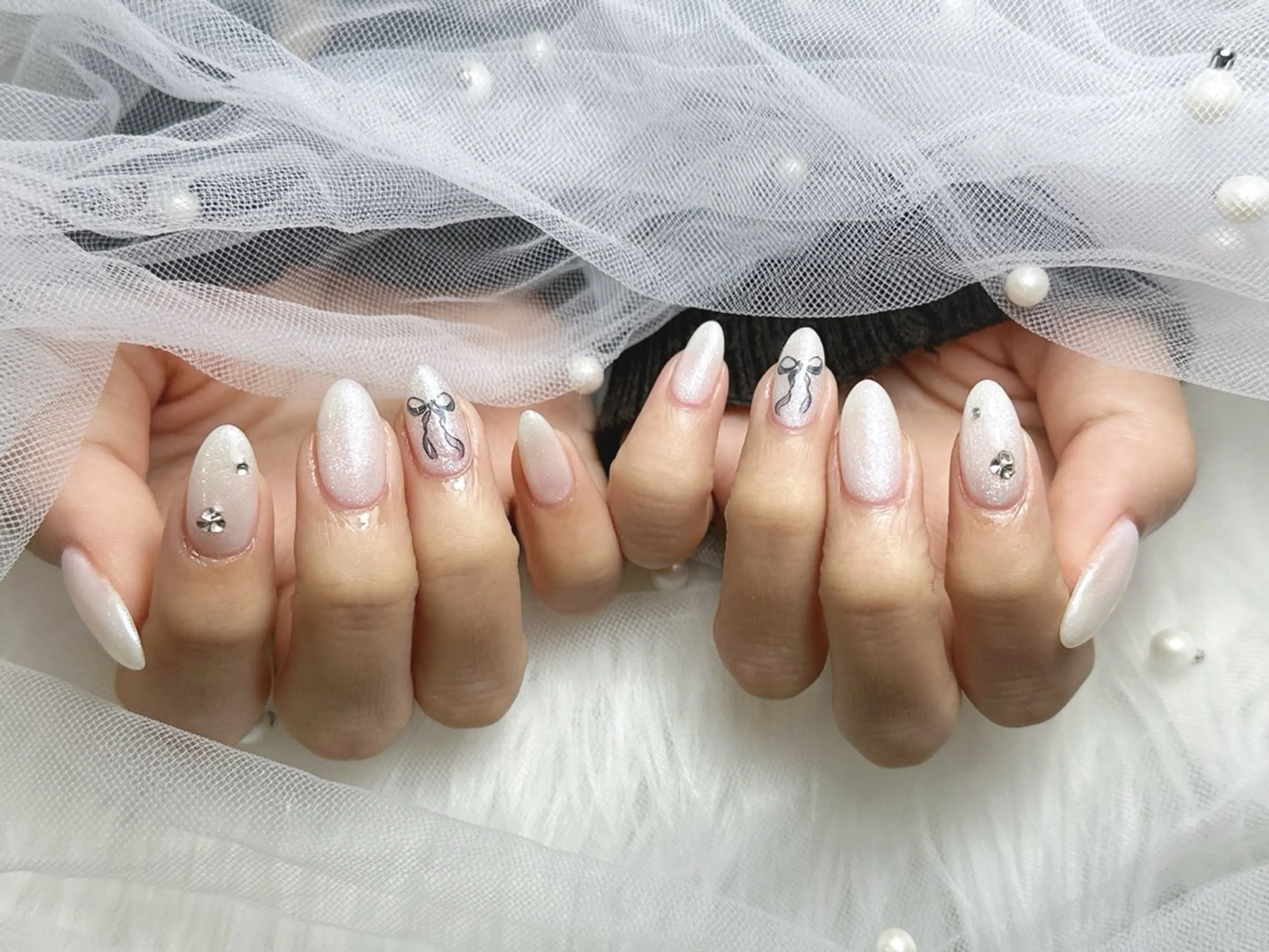 ネイル ハンドネイル 【Eclat ｴｸﾗ】nail＆beauty所属・Eclat〔ｴｸﾗ〕 MOEKA𝜗𝜚*のネイルデザイン