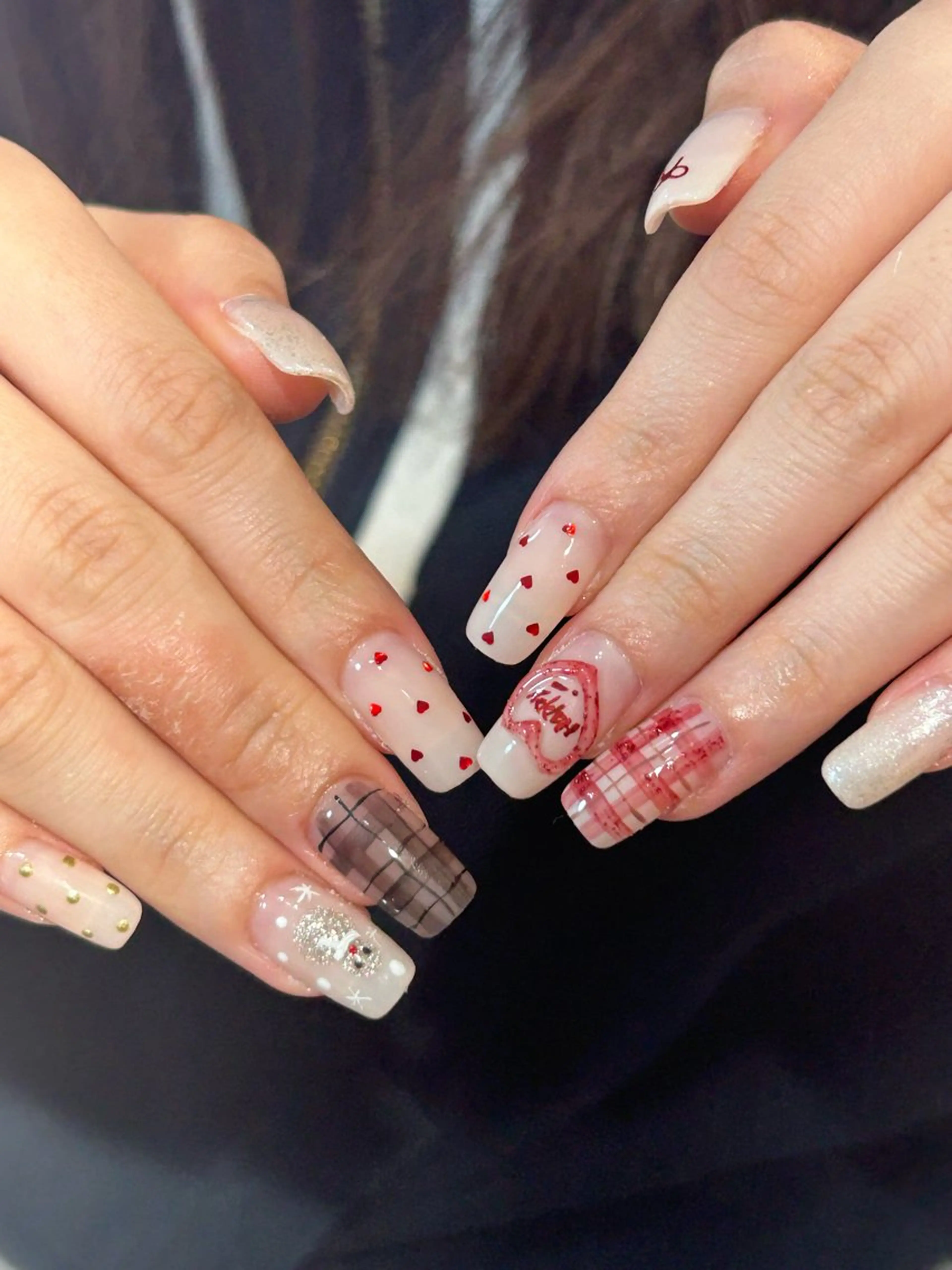 ネイル ハンドネイル ハンドケア 🦋Yumi Nail🦋Momoのネイルデザイン