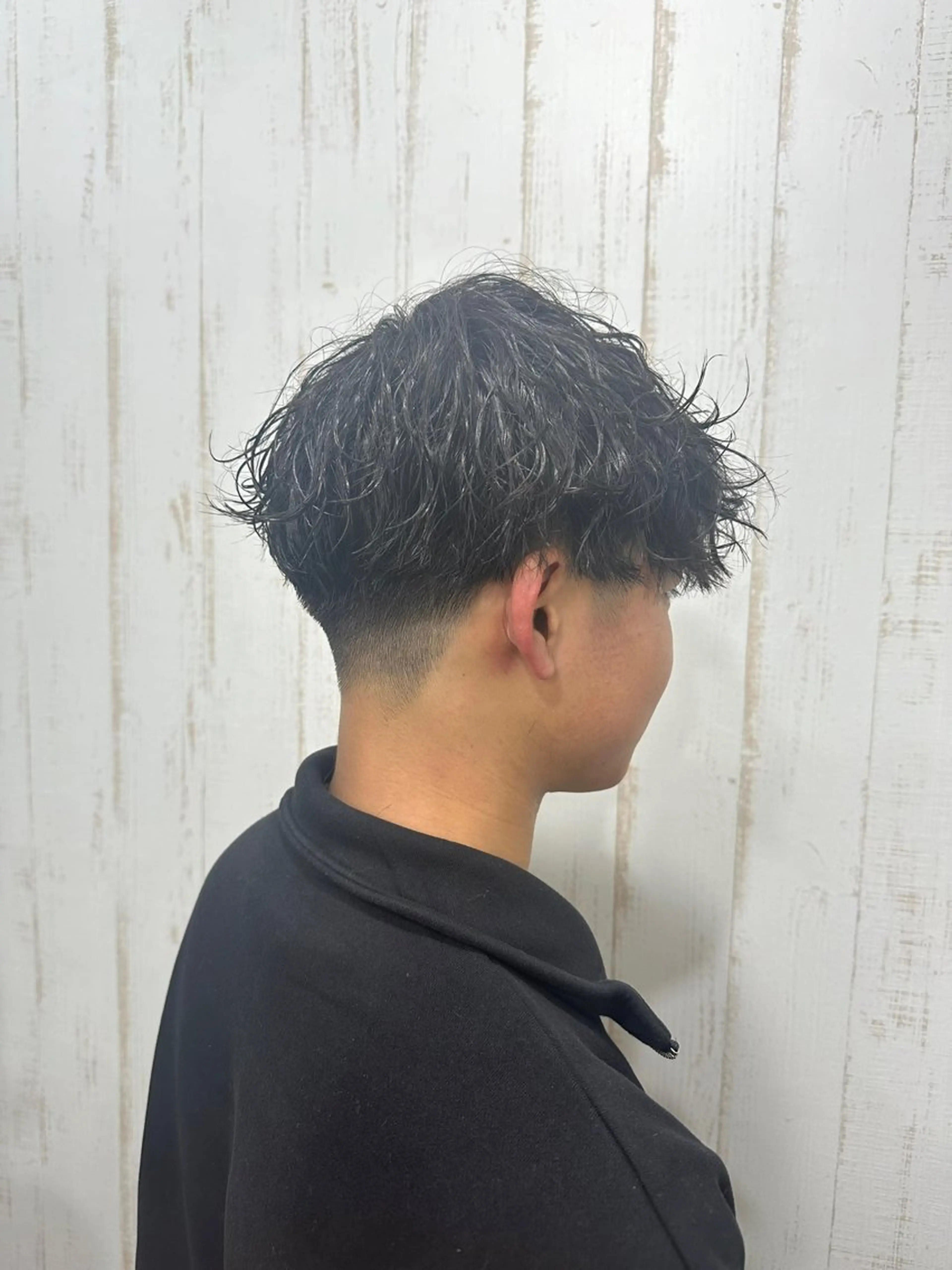 メンズカット+パーマの写真