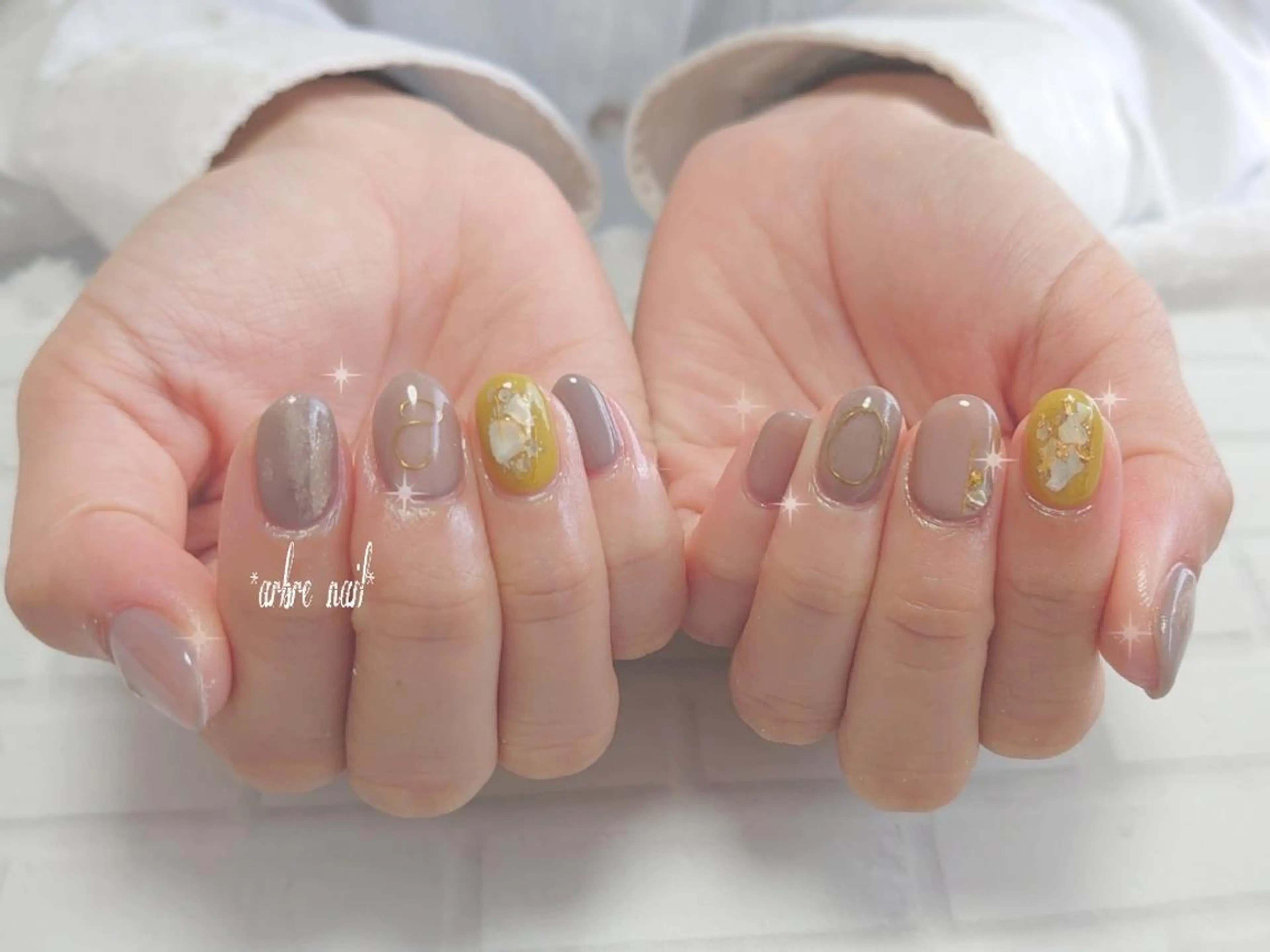 ネイル ＊arbre nail＊.アーブルネイル所属・✯.。 arbre  nail 。✯.のネイルデザイン