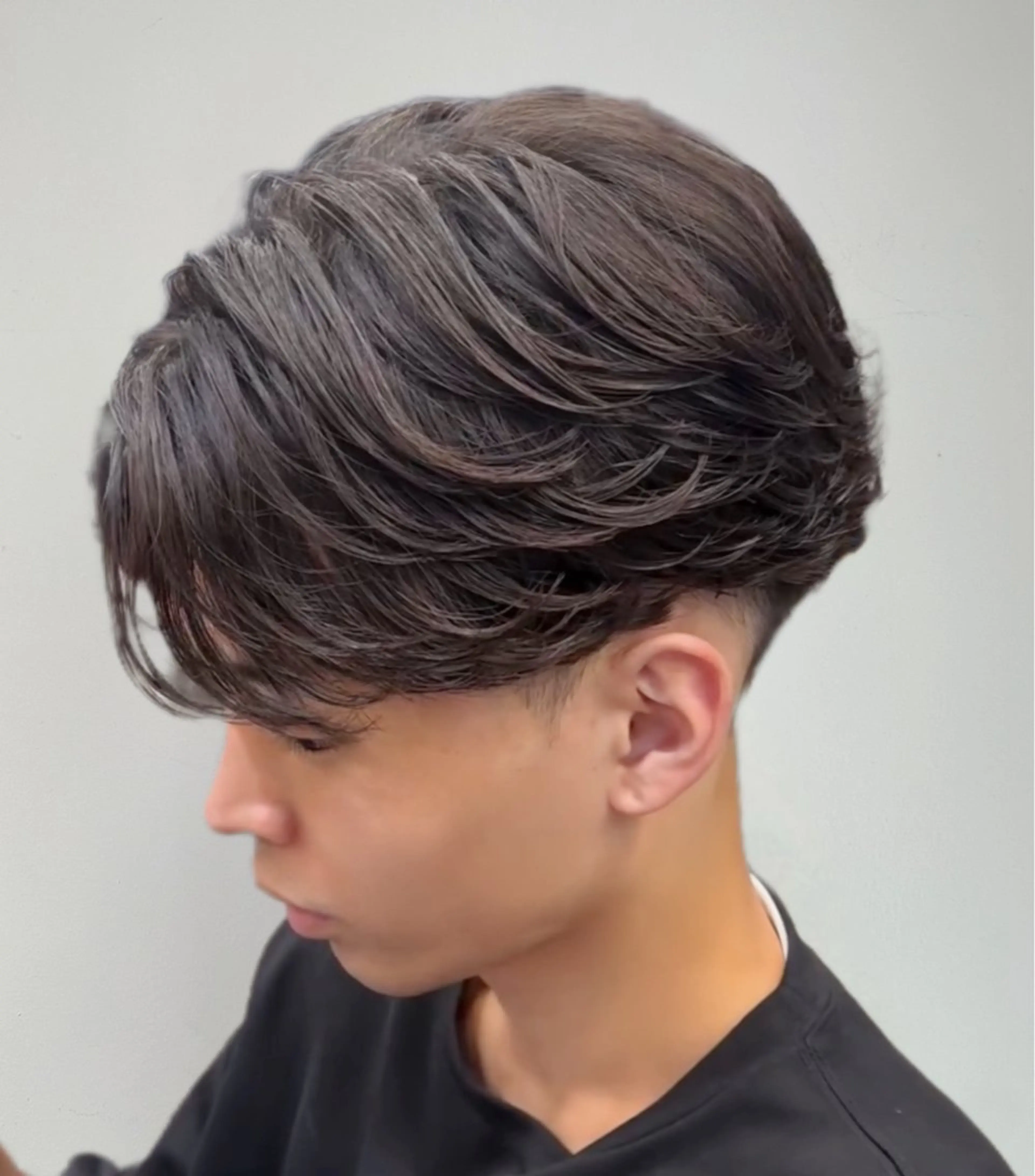 パーマ メンズ カット 縮毛矯正 トリートメント 透明感カラー/ 髪質改善/サクラ🌸のヘアスタイル