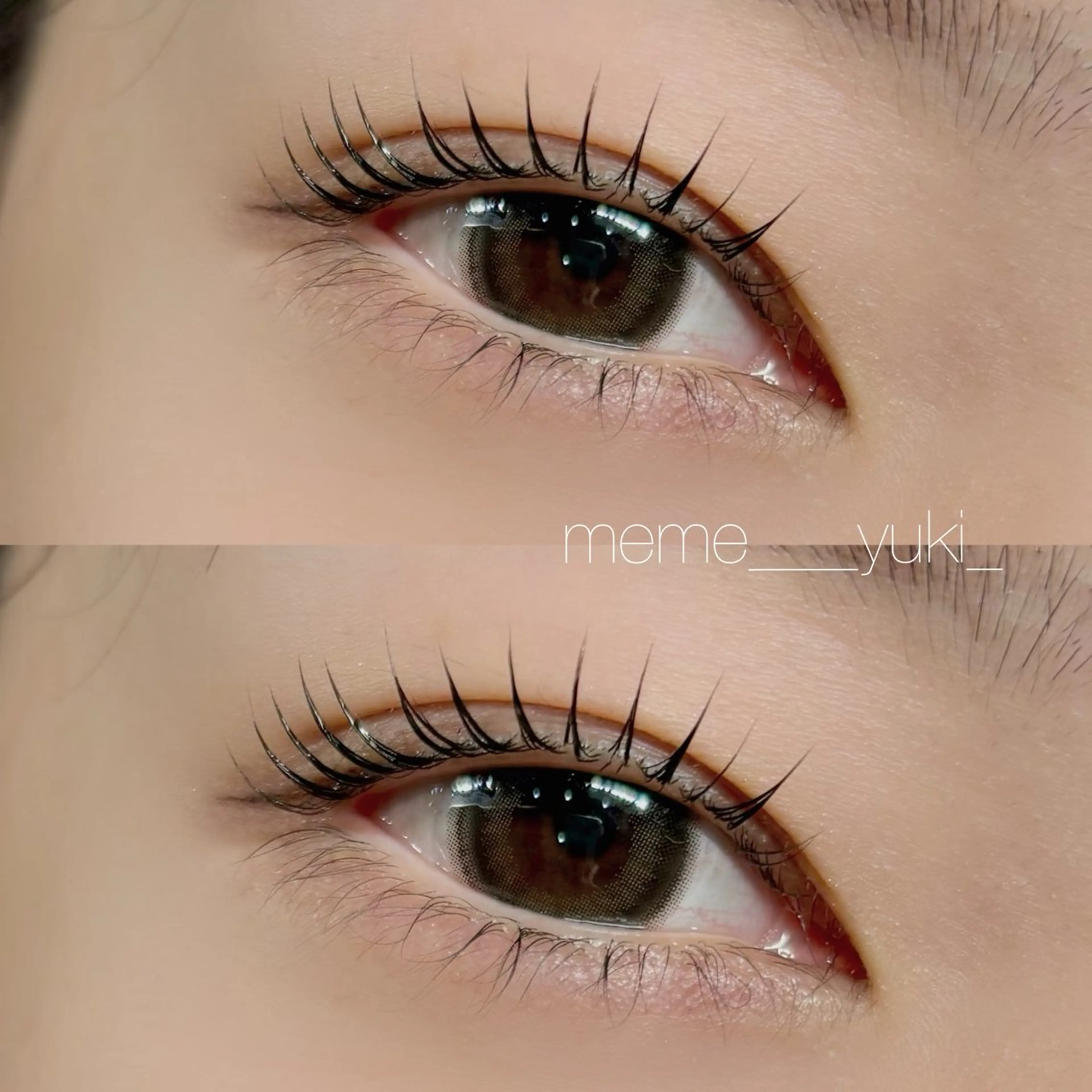 マツエク・マツパ マツパ meme神戸三宮 yuki.のマツエク・マツパデザイン