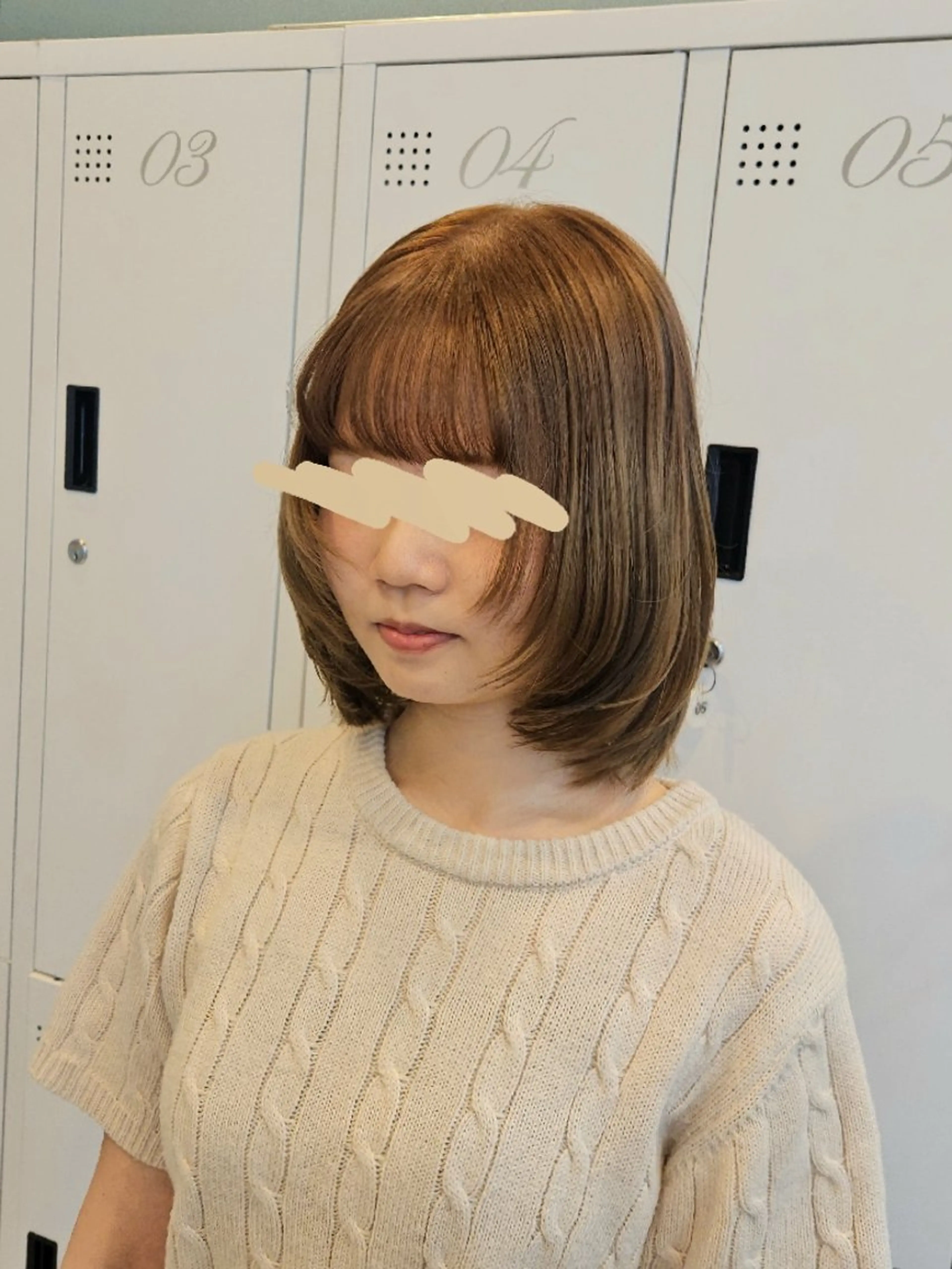 ミディアム カラー 韓国風ヘア レイヤーカット カット ヘアカラー トリートメント ミク🇰🇷 /Agu hairのヘアスタイル