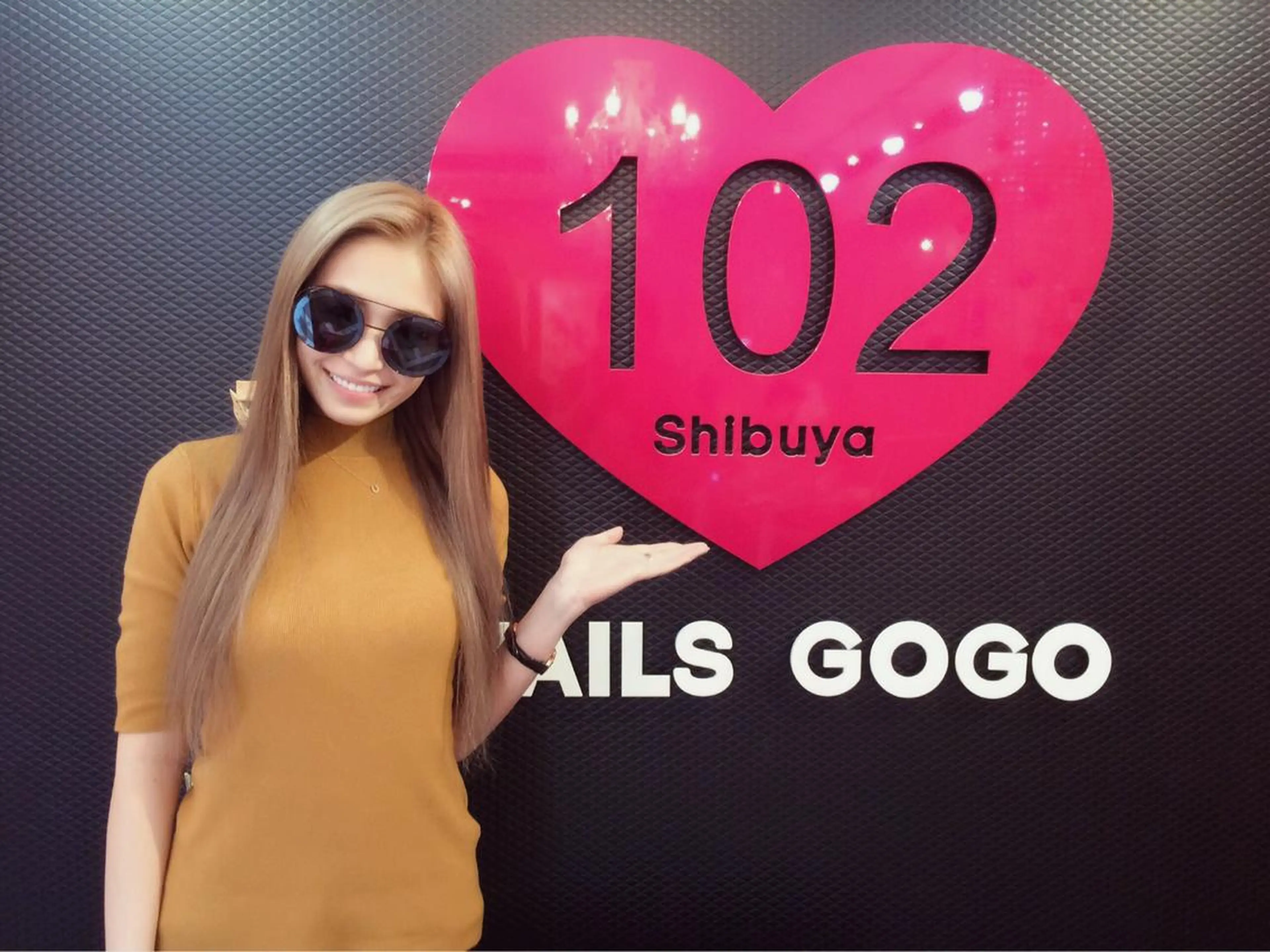 ロング カラー ネイル NAILSGOGO shibuyaのネイルデザイン