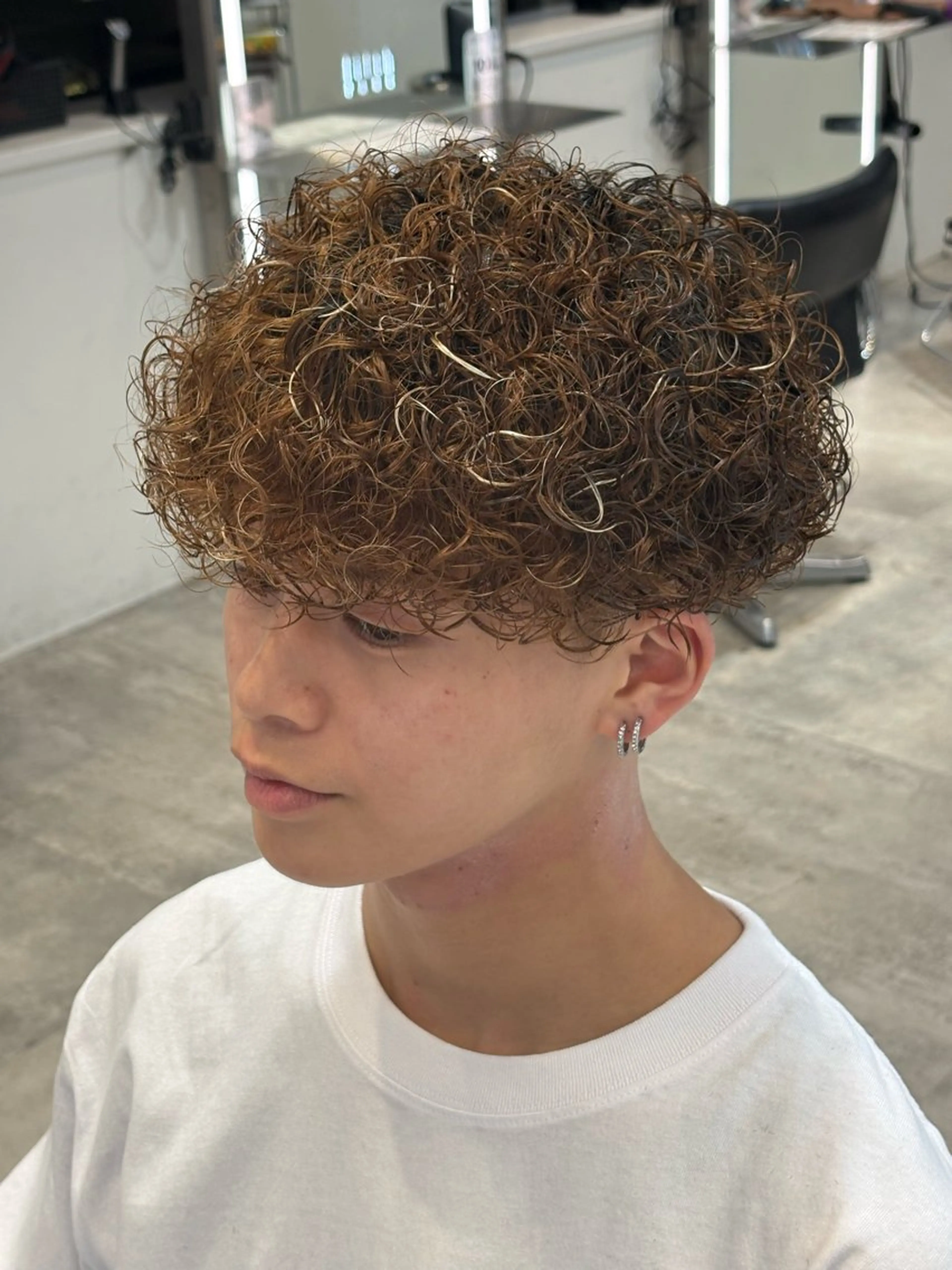 カラー パーマ メンズ カット ヘアカラー パーマ fifth 武正 琉生のヘアスタイル