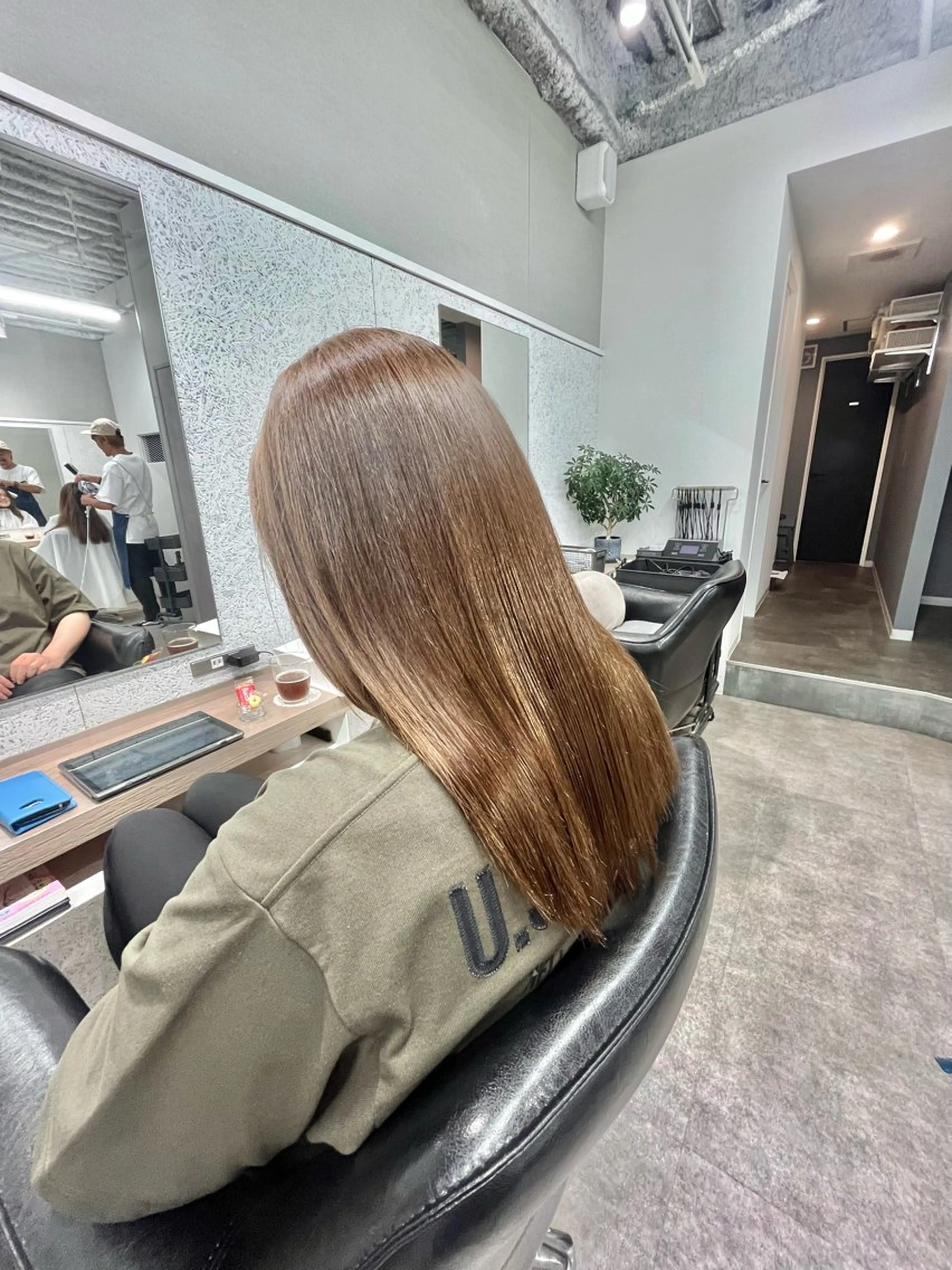 ロング カラー トリートメント 🍓艶髪/艶カラー ハイトーン/しんたにのヘアスタイル