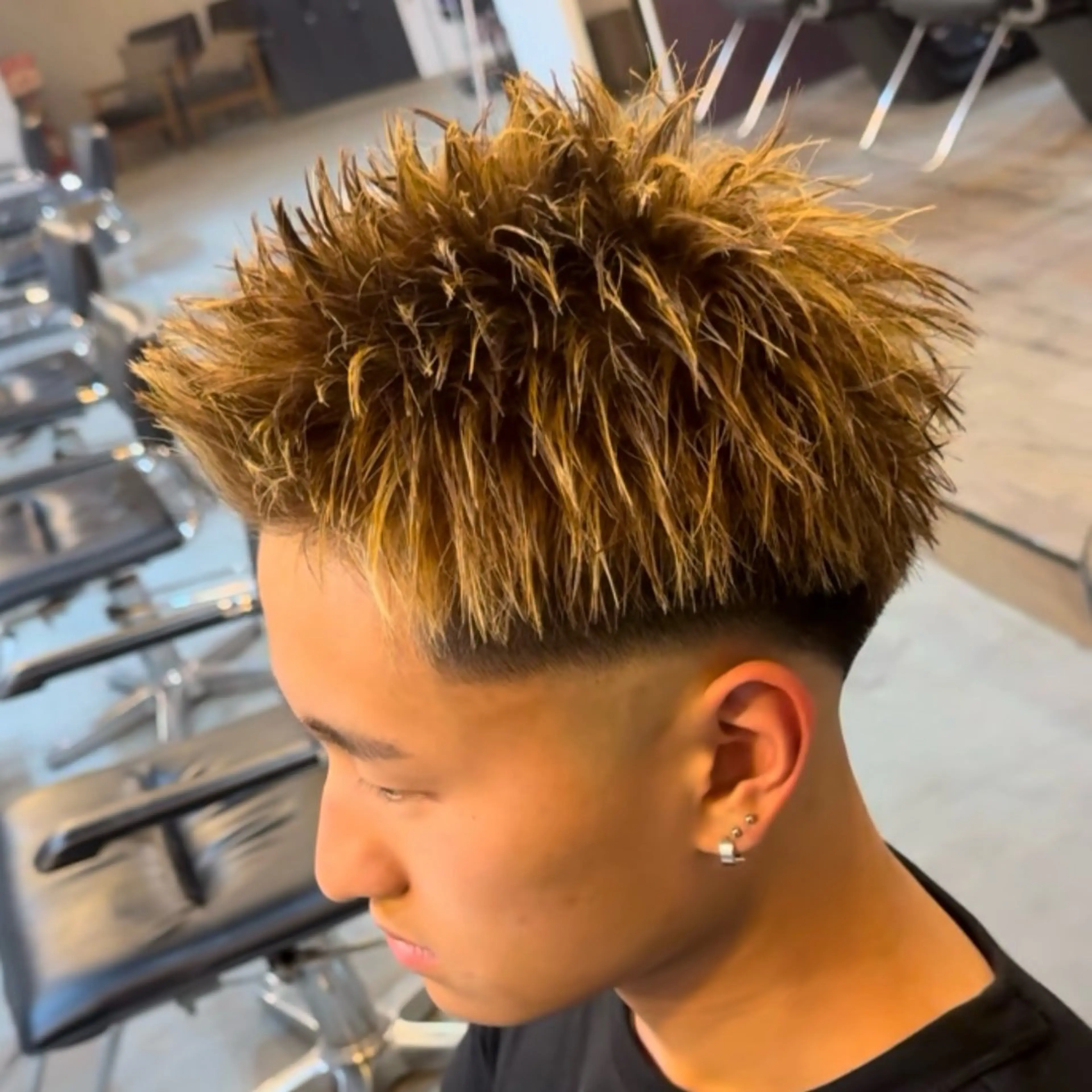 ショート カラー メンズ カット ヘアカラー ツイスパ/ TAKUMIのヘアスタイル