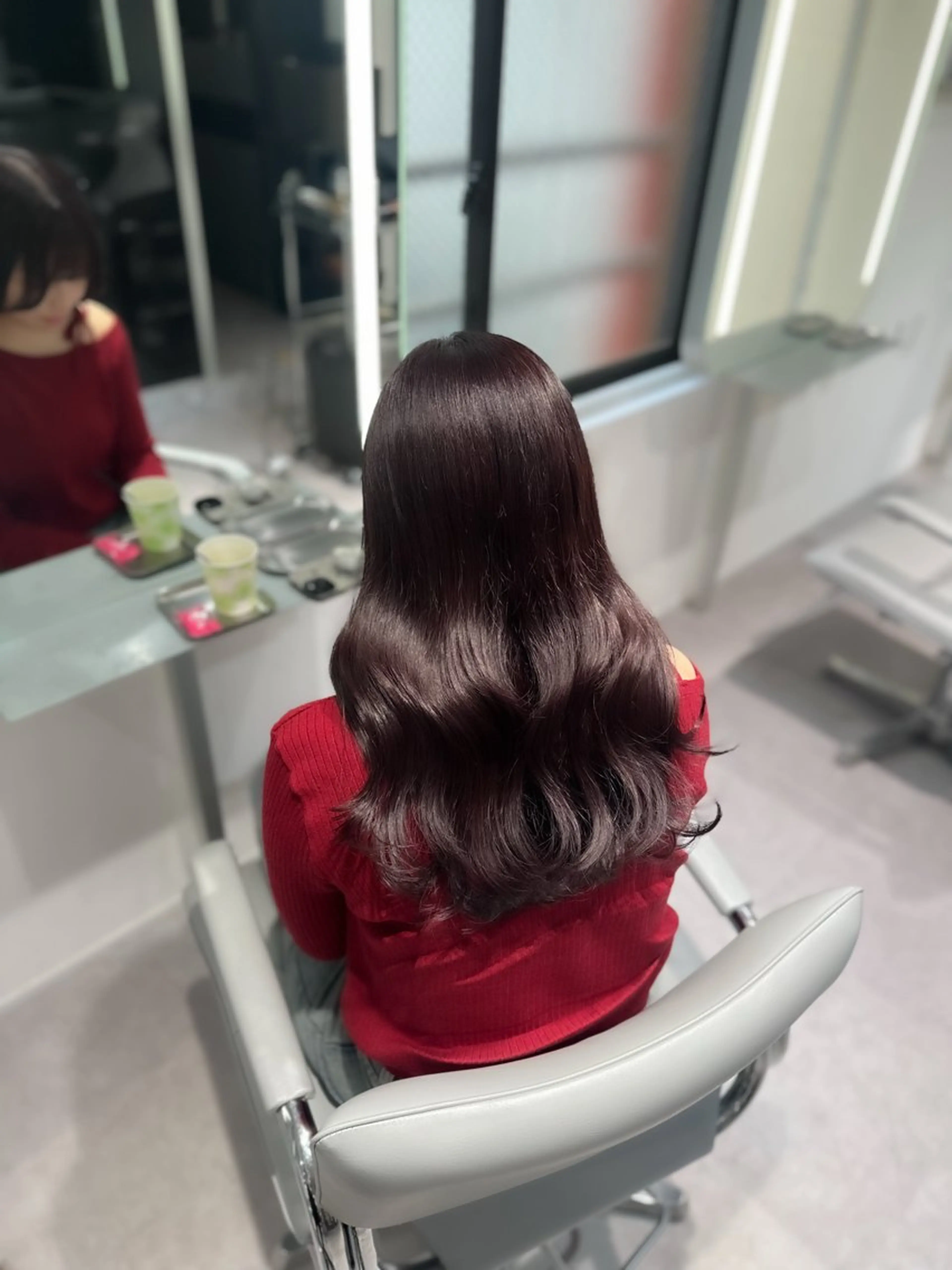 セミロング カット ヘアカラー 髪質改善 支持率 Ｎｏ.1いぶきのヘアスタイル