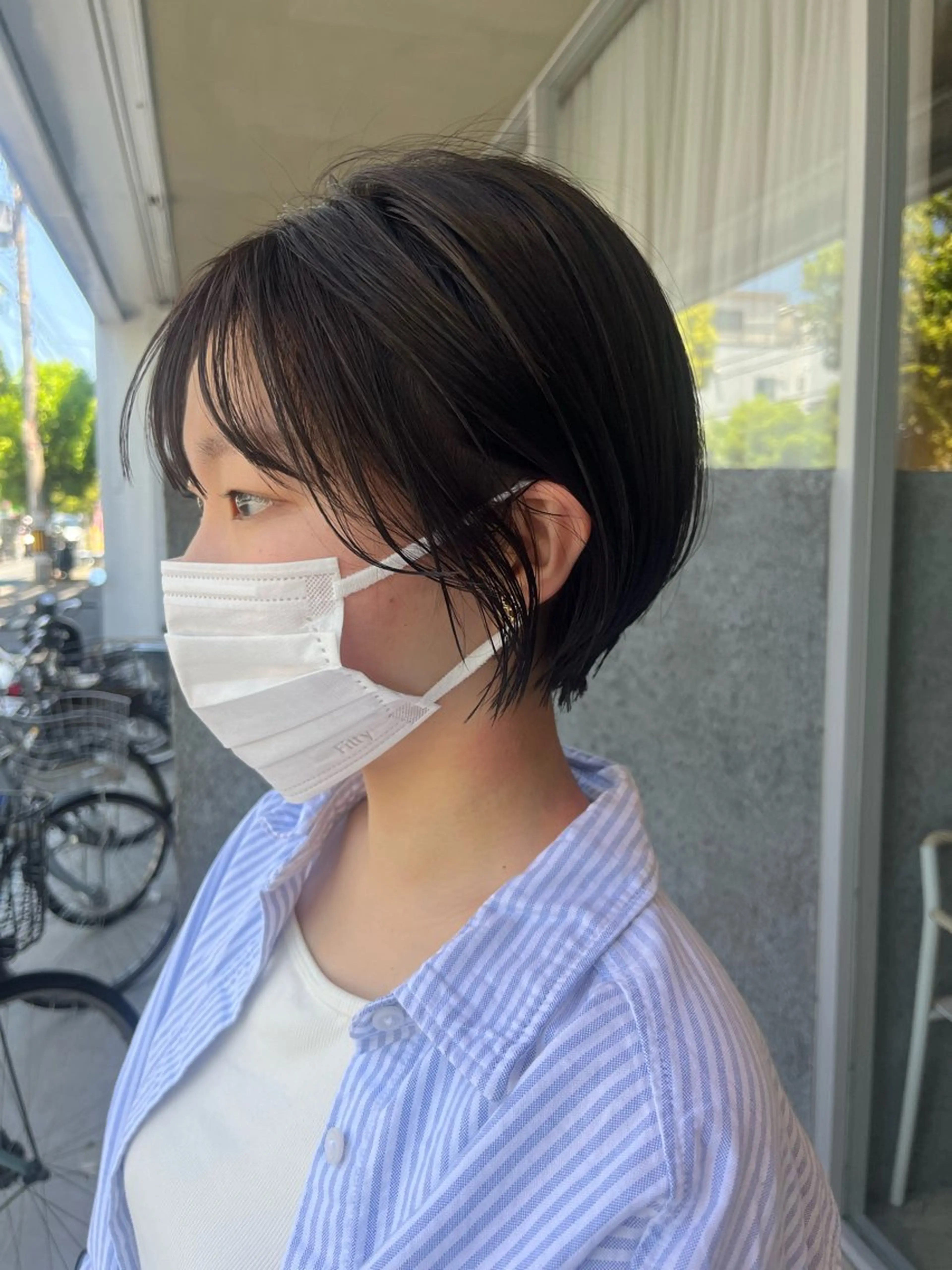 ショート 藤井 美歩/赤髪のヘアスタイル