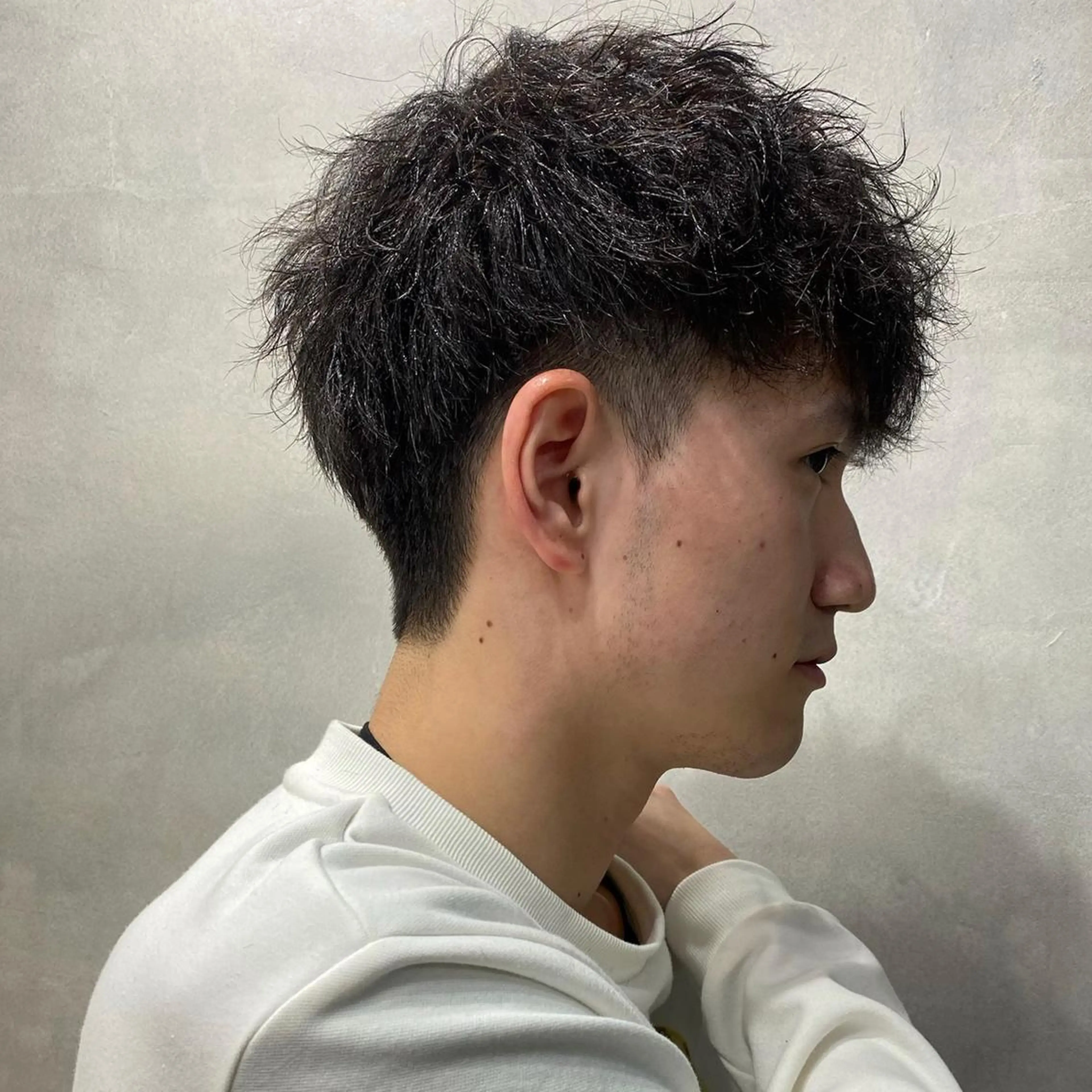 ショート パーマ メンズ LAVENDIA Azabu所属・LAVENDIA 初音のヘアスタイル