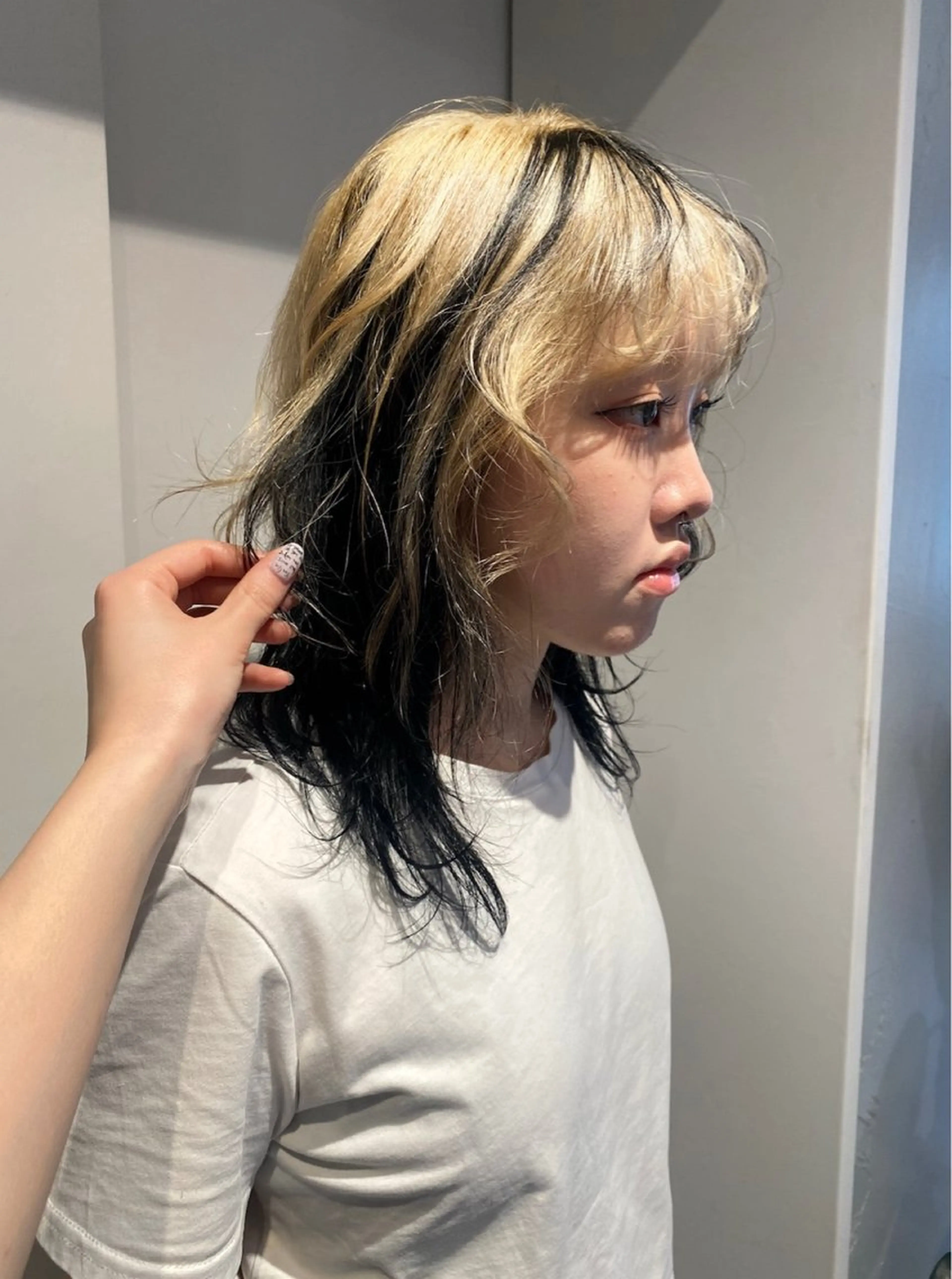 デザインカラー🦓🐆(ブリーチ込み・前処理・トリートメント付き)の写真