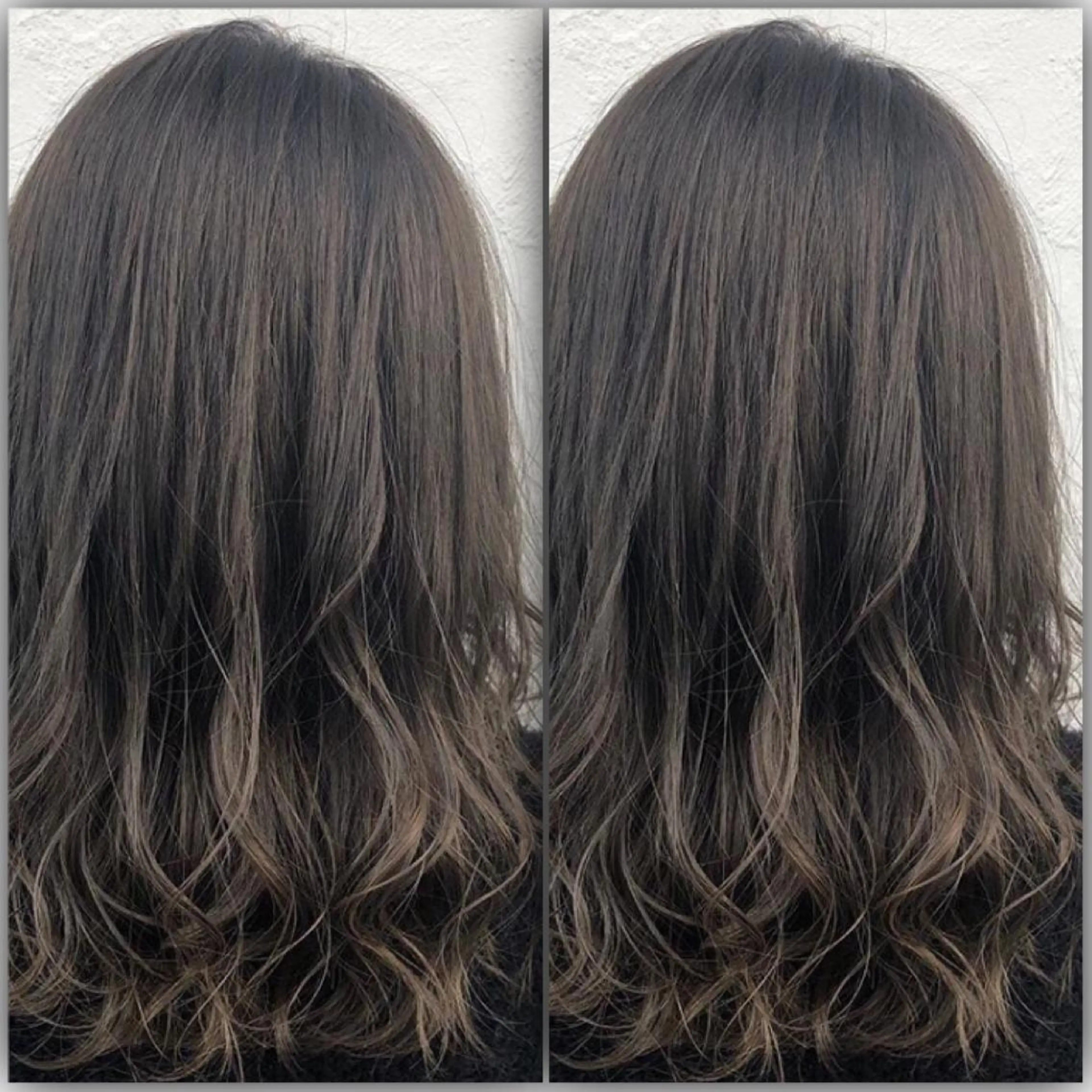 セミロング カット ヘアカラー トリートメント トップスタイリスト 江口 稜亮のヘアスタイル