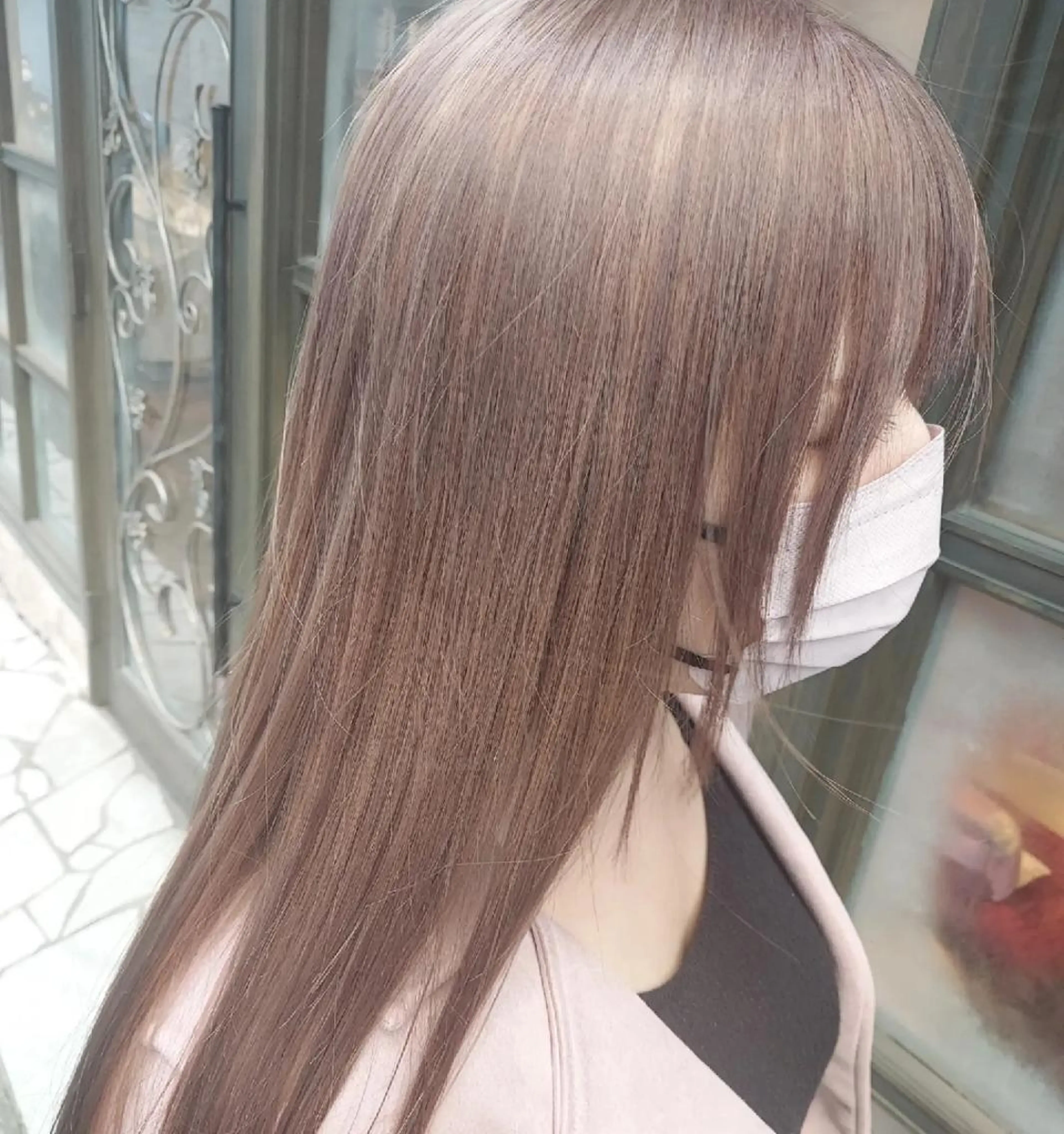 ロング カラー ヘアカラー トリートメント grow上野御徒町【グロウ】所属・ブリーチ・ハイトーン 特化🎉内山のヘアスタイル