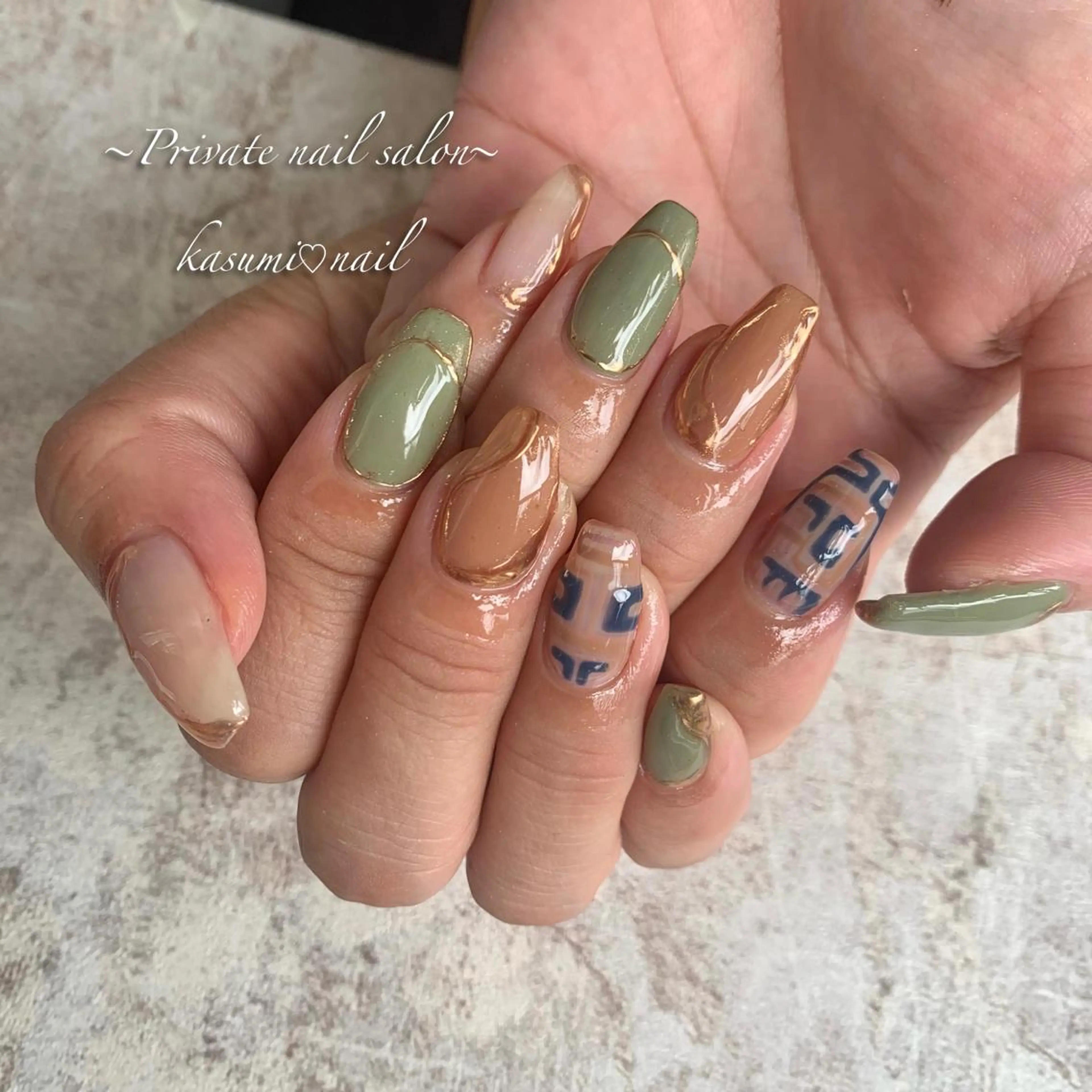 ネイル ラメ(グリッター) マグネットネイル ミラーネイル ニュアンスネイル 冬ネイル KASUMI♡ Nailのネイルデザイン