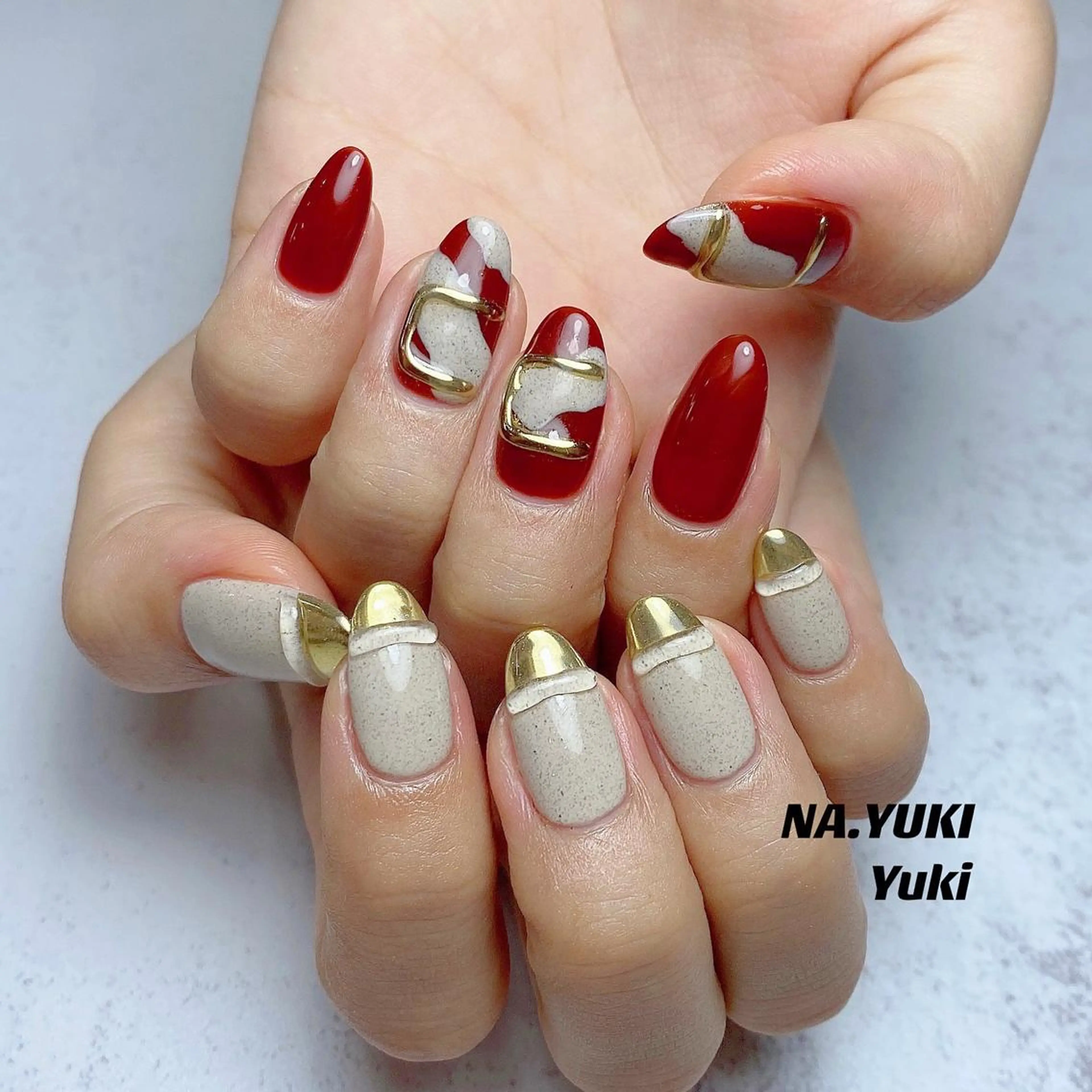 ネイル ハンドネイル ハンドケア ナユキNA.YUKI 池袋店のネイルデザイン