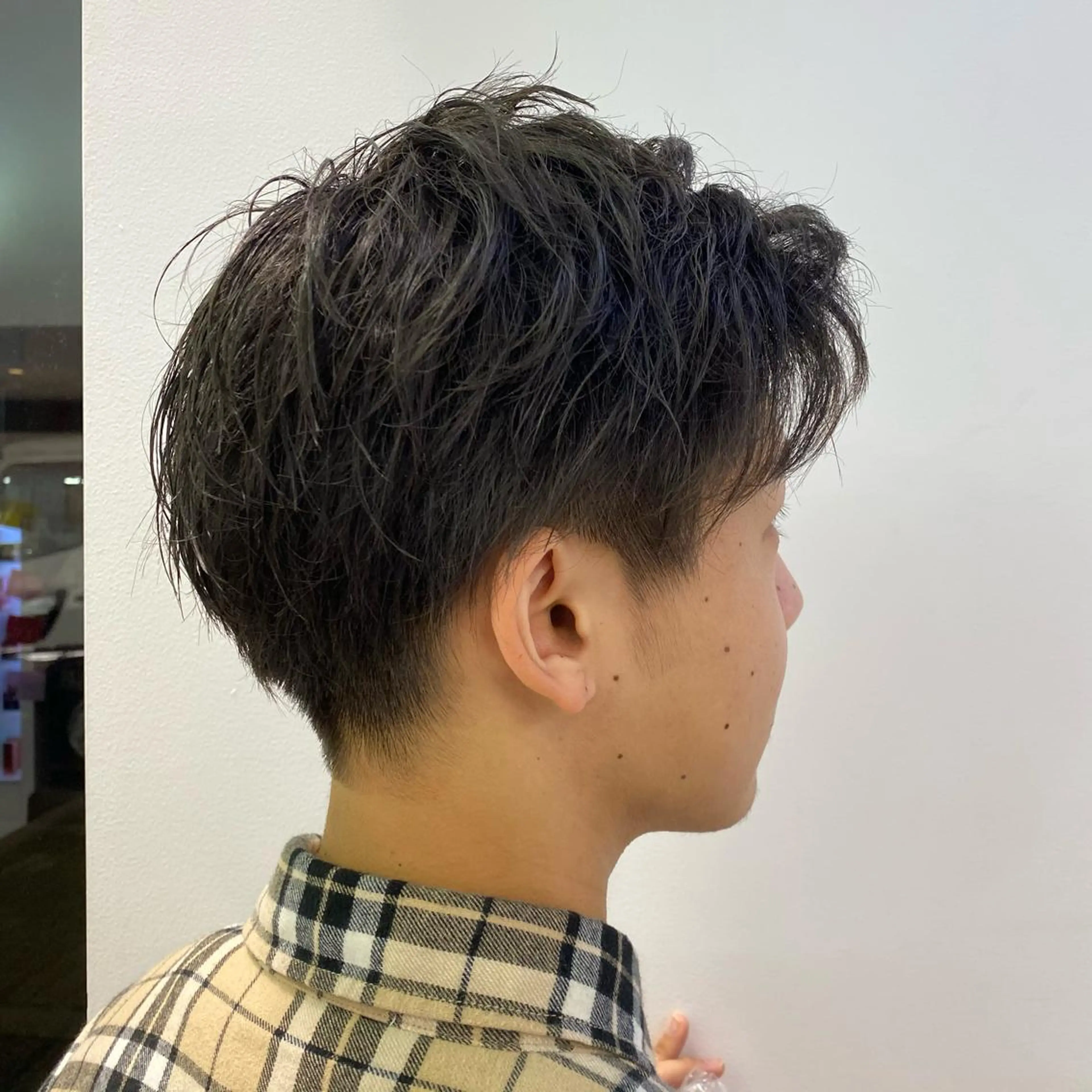 メンズカットの写真