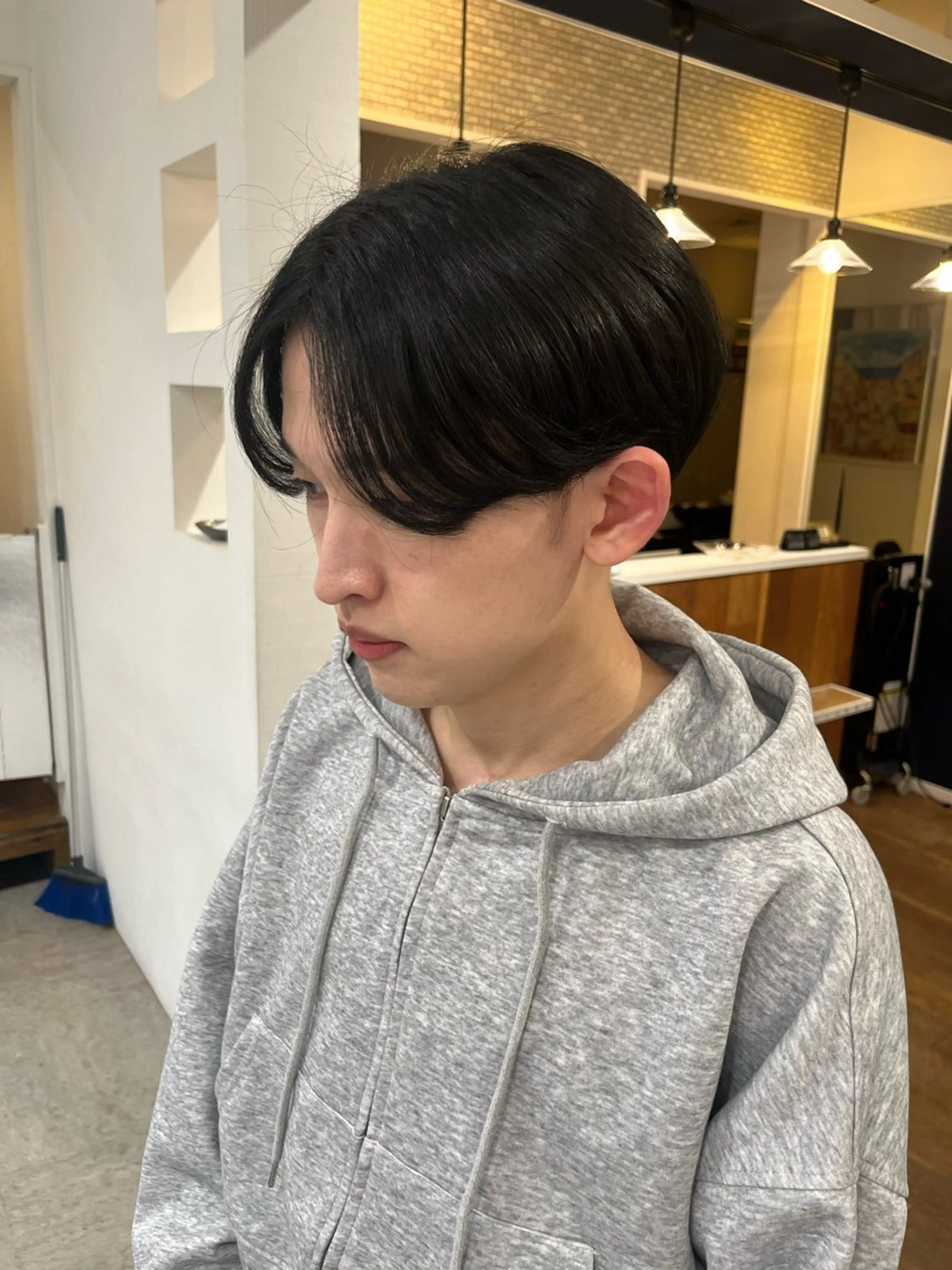 ショート トリートメント ヘアカラー トリートメント 無料カットモデル‪✨ ✂️Nanami🌷のヘアスタイル