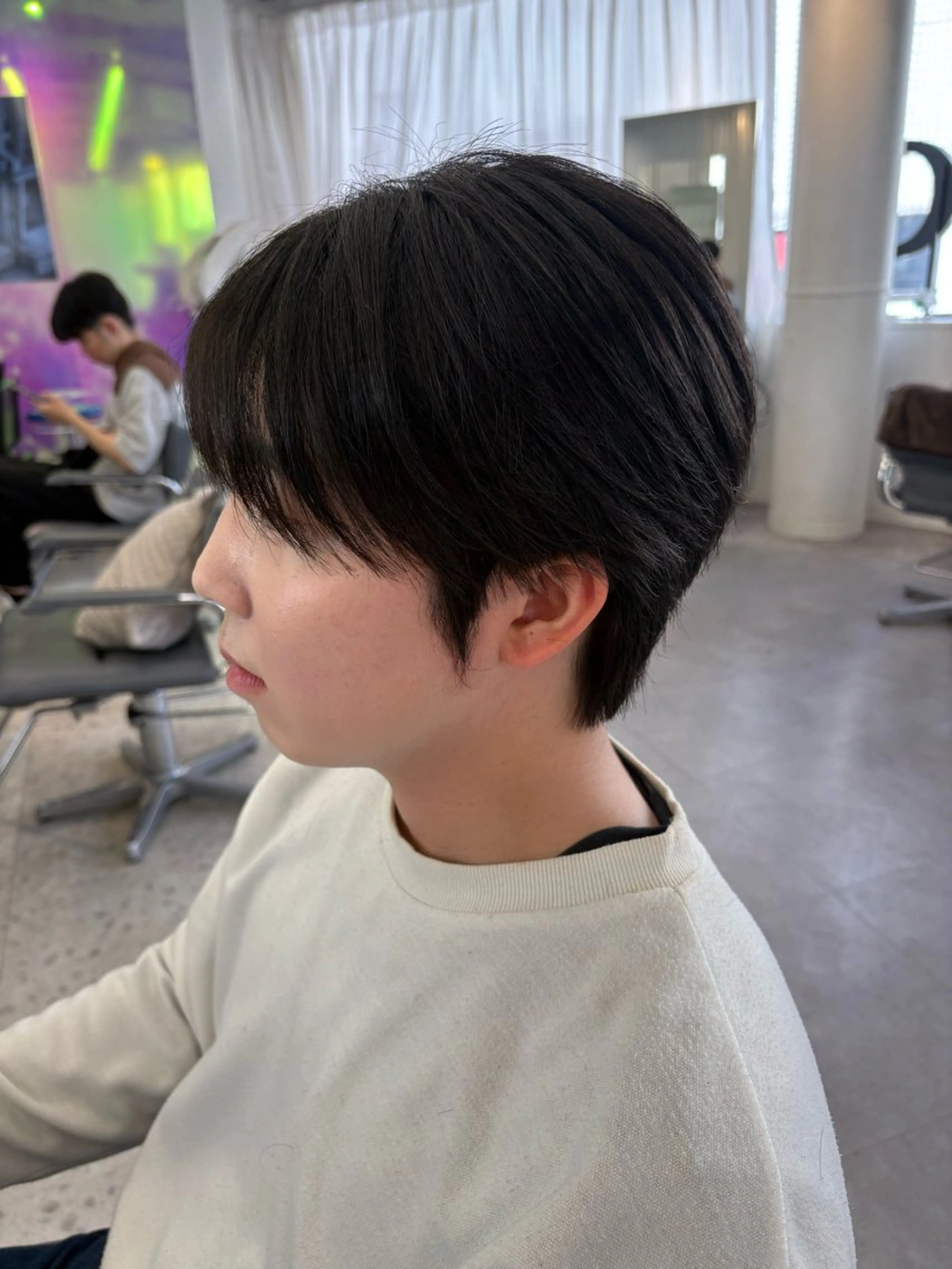 メンズ ダウンパーマ メンズ韓国風 メンズパーマ ‎しゅり🇰🇷 日韓MIXメンズヘアのヘアスタイル