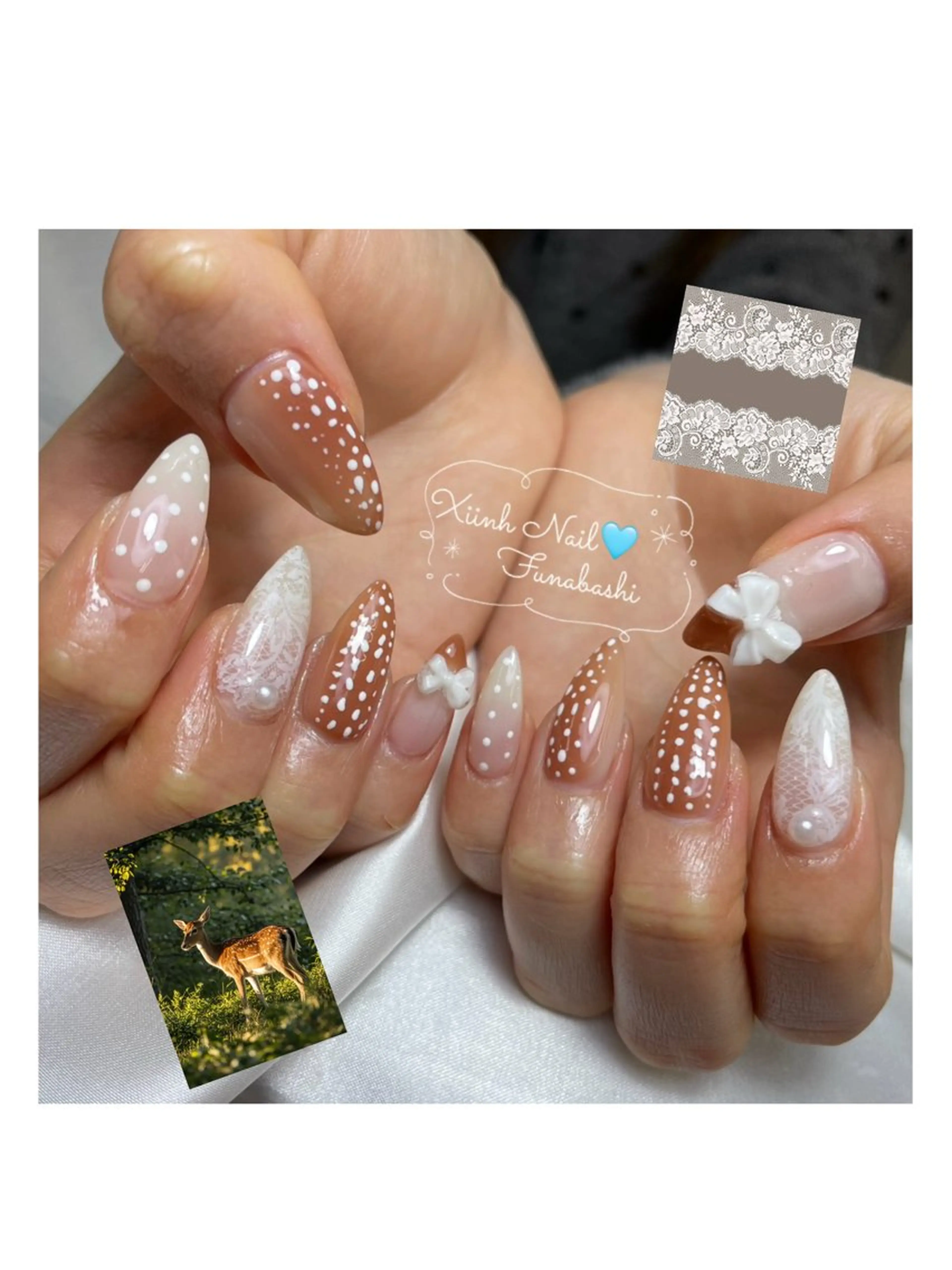 ネイル チークネイル 桜ネイル 長さ出し フットネイル ジェルネイル ハンドネイル XIINH NAIL SALONのネイルデザイン
