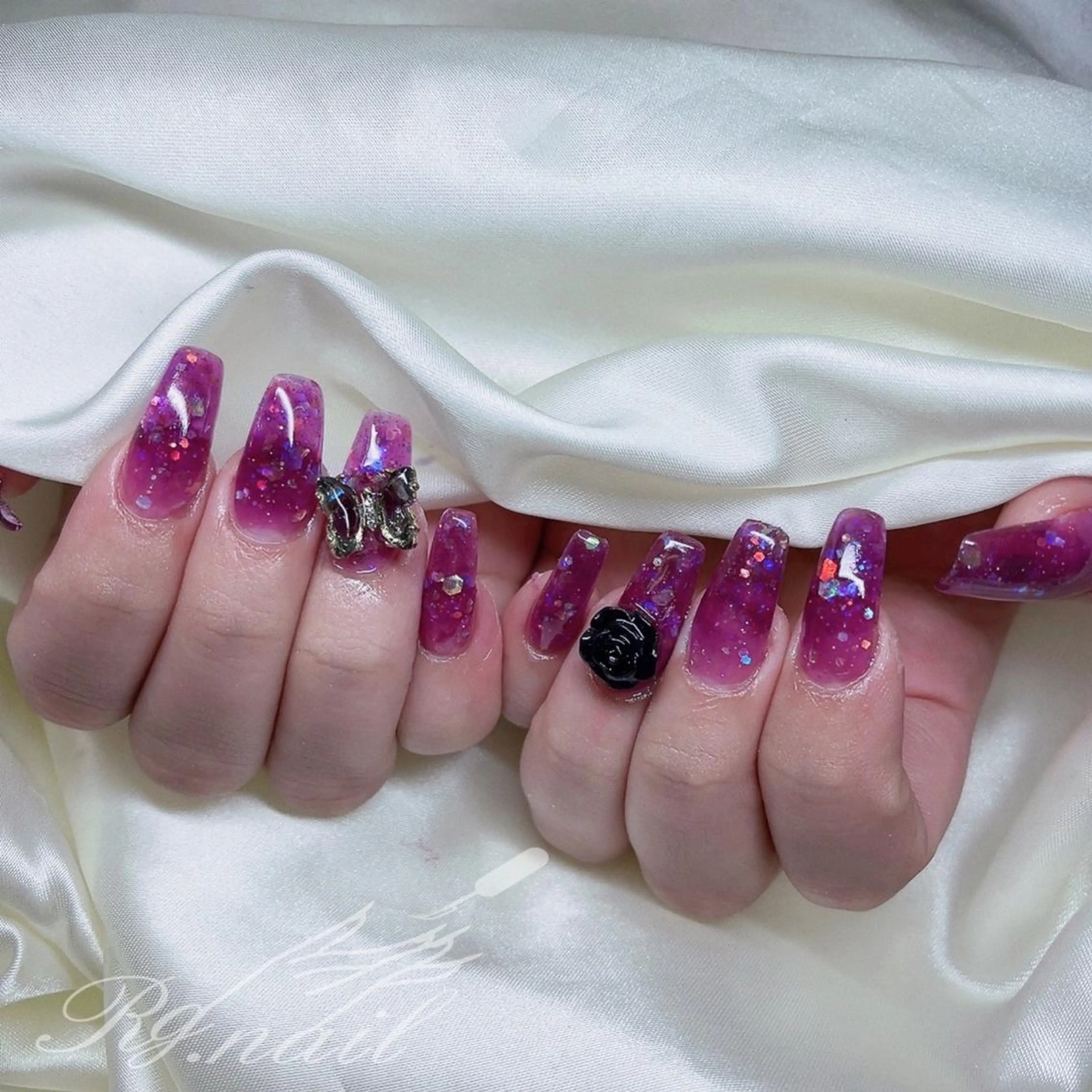 ロング ネイル Cho Artネイル所属・Cho Art ネイルのネイルデザイン