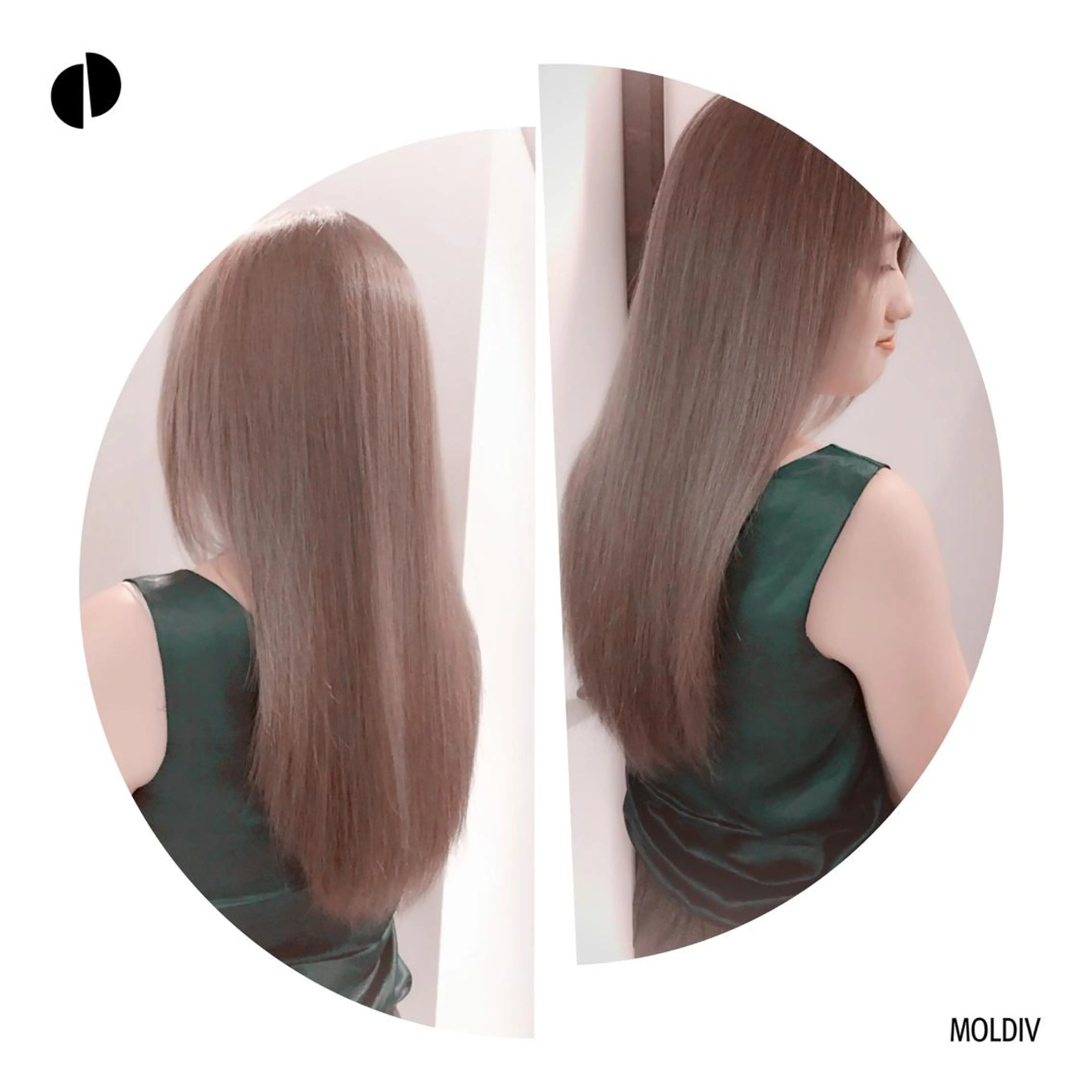 セミロング ロング カラー ✨縮毛矯正✨髪質改善 ナカシマ ユミのヘアスタイル