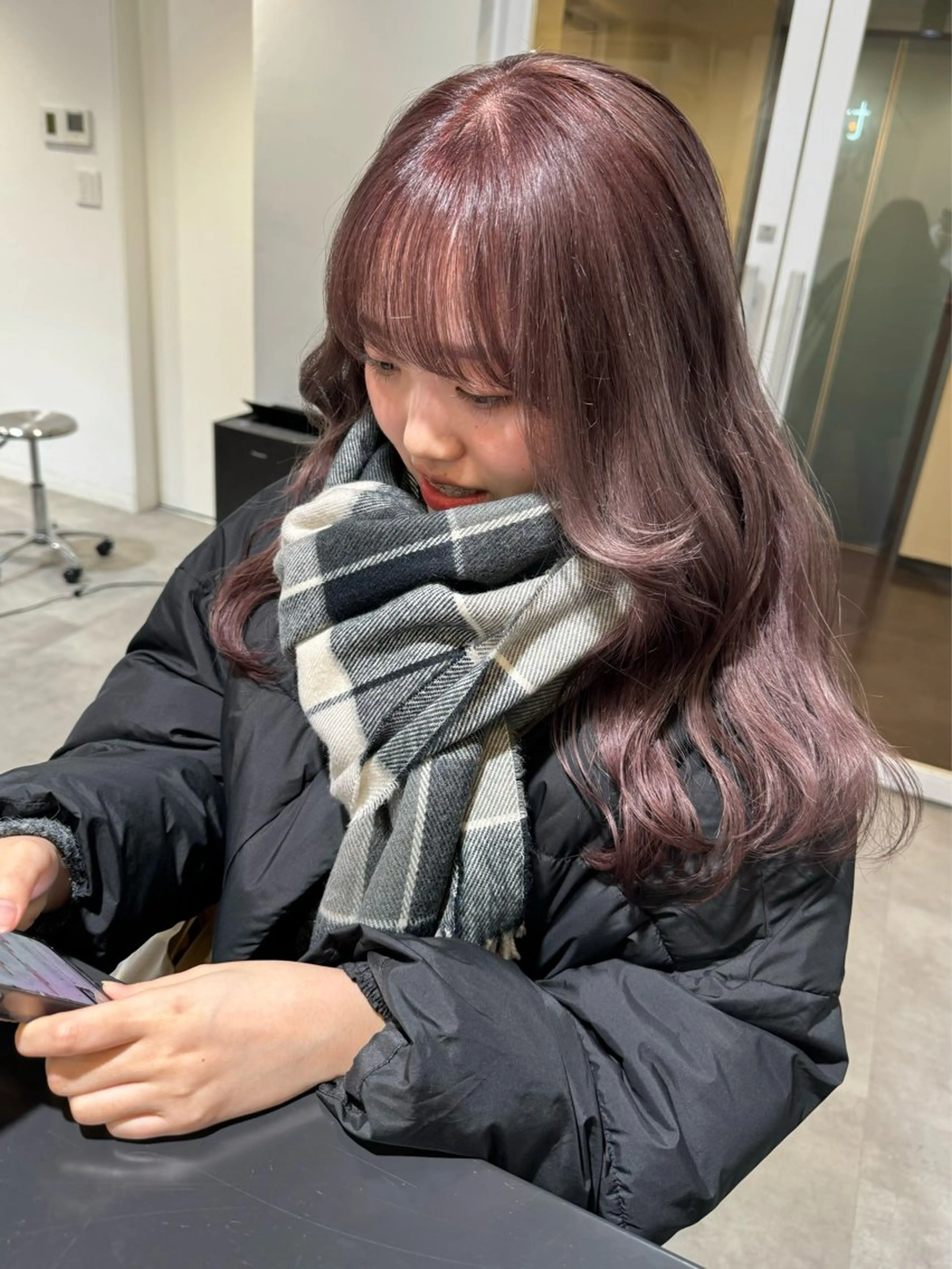ロング カラー ヘアカラー トリートメント ダブルカラー🩰 CHIHIRO👒のヘアスタイル