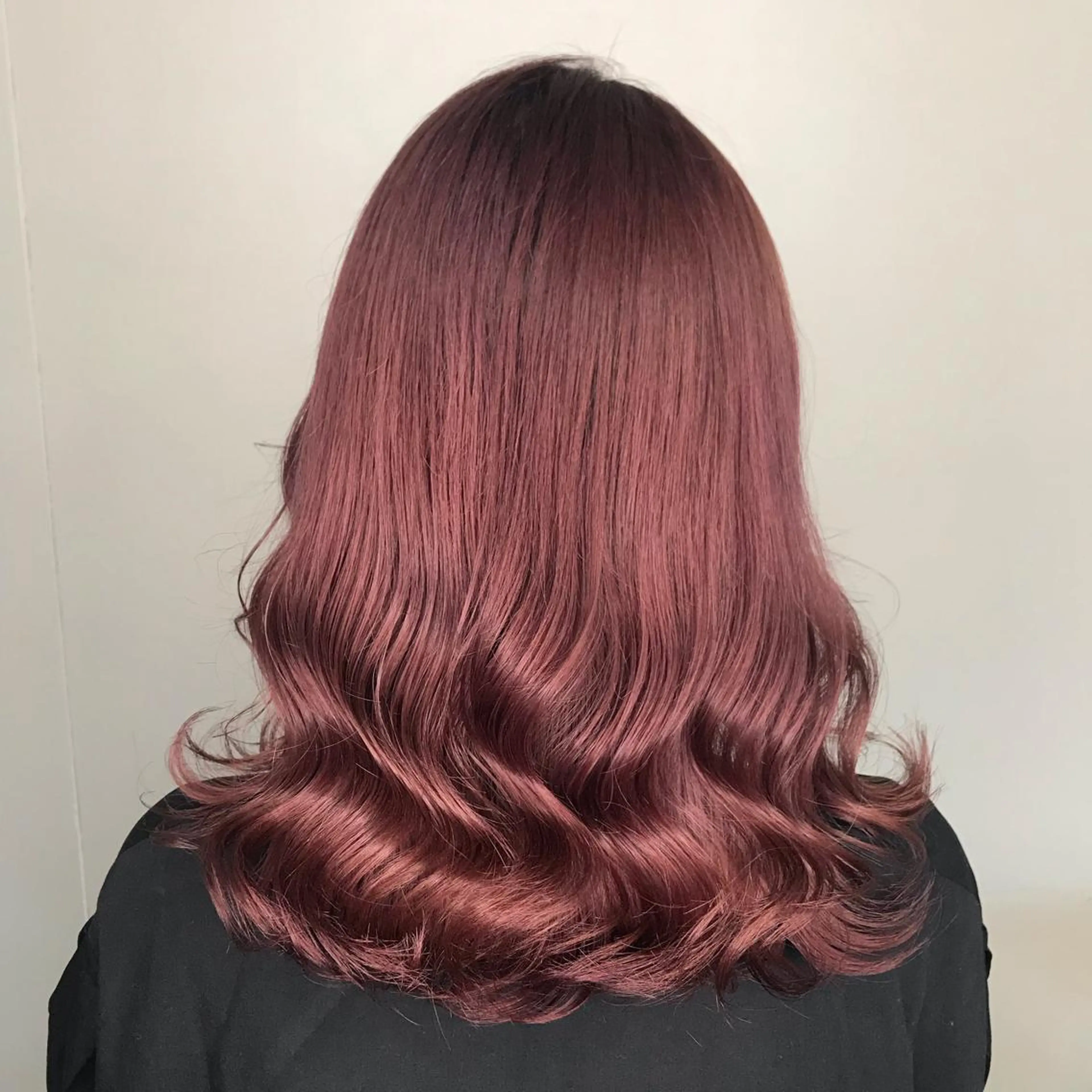 セミロング カラー knock【ノック】所属・烏丸韓国ヘア🇰🇷 ayaka🎀のヘアスタイル