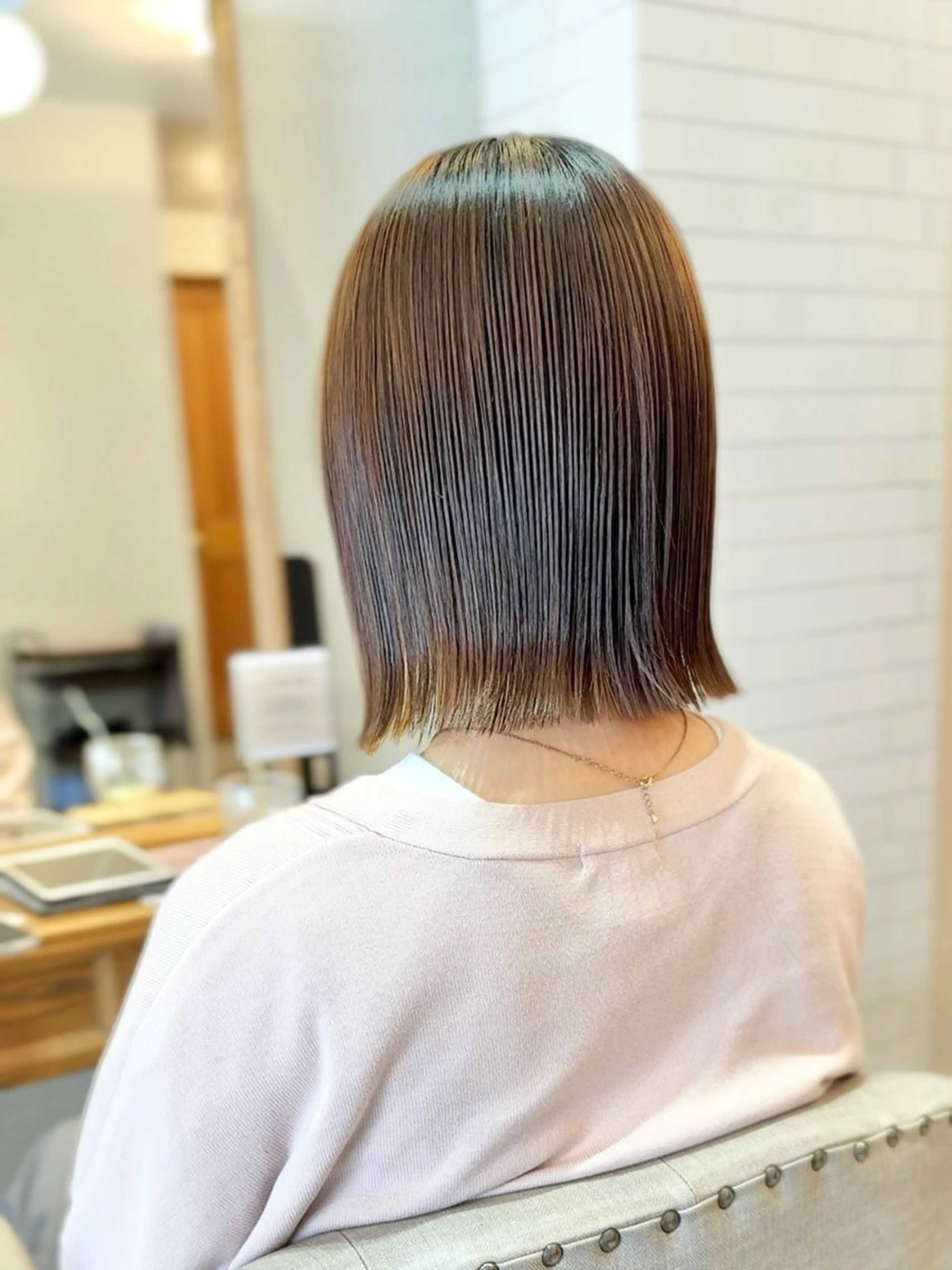 ミディアム Anree所属・Anree カットが得意なサロンのヘアスタイル