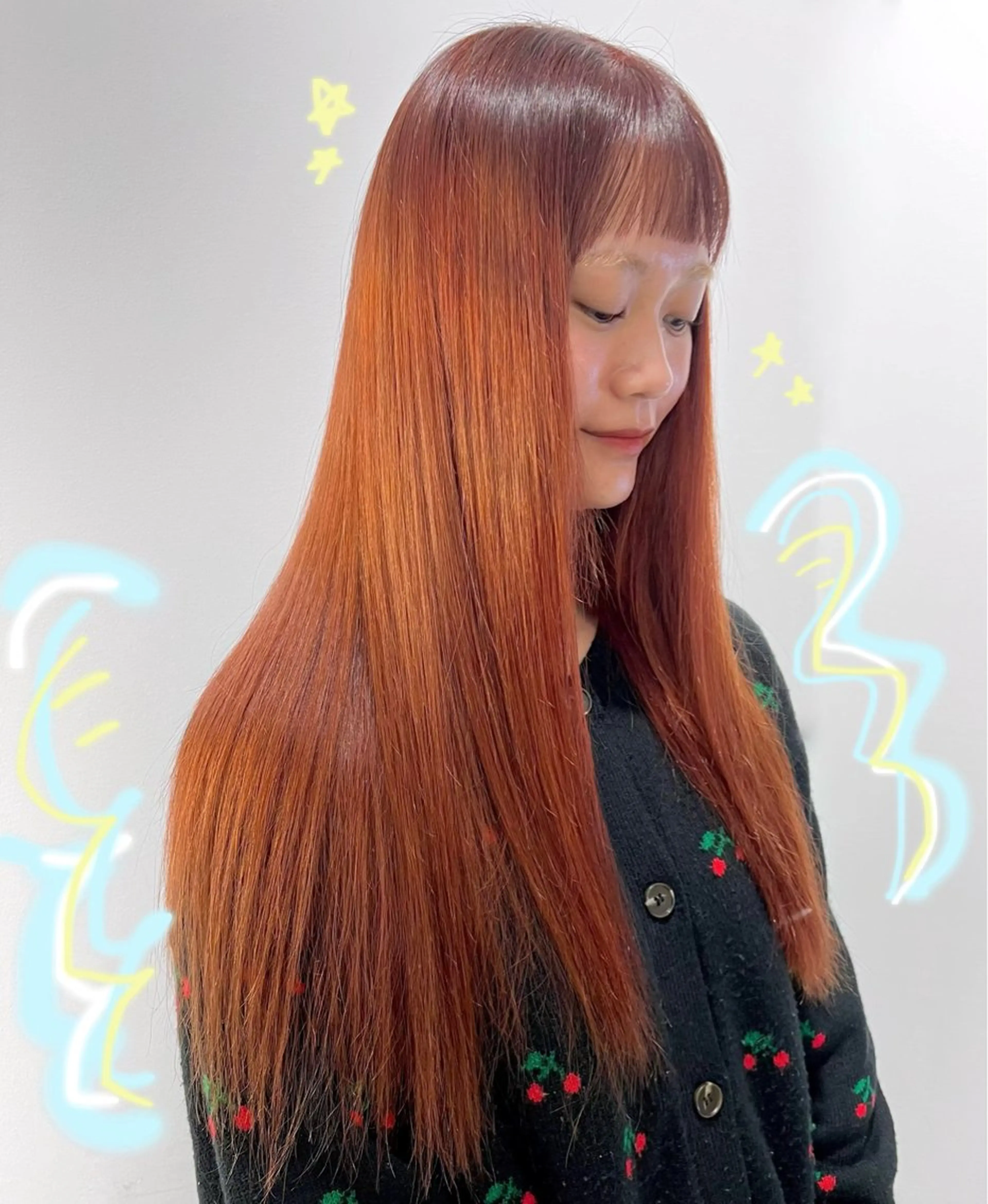 ロング ヘアカラー euphoria新宿通り所属・新宿❤︎ yume🎀のヘアスタイル