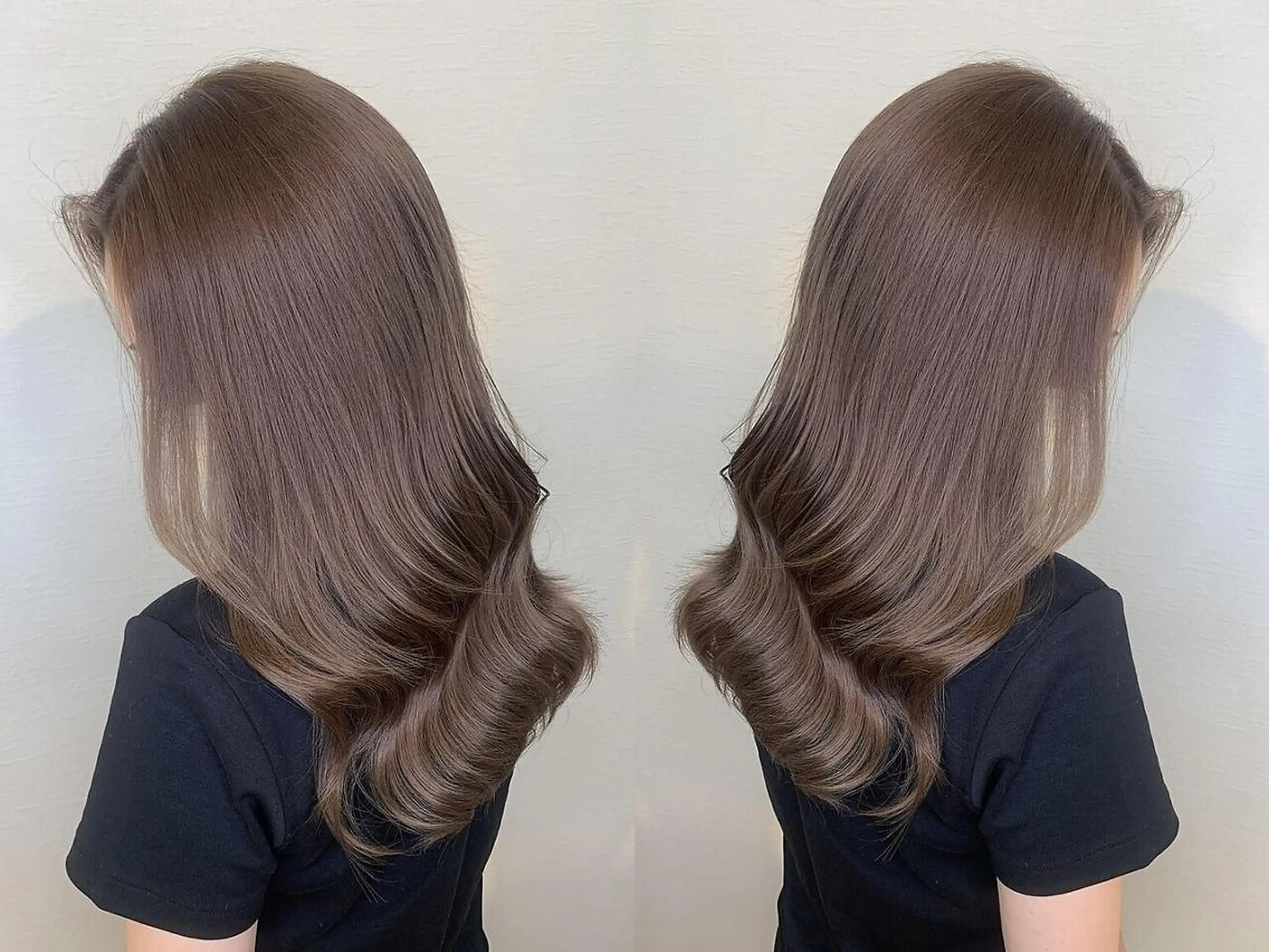 【 艶髪 】全体カラー + 髪質改善トリートメントの写真