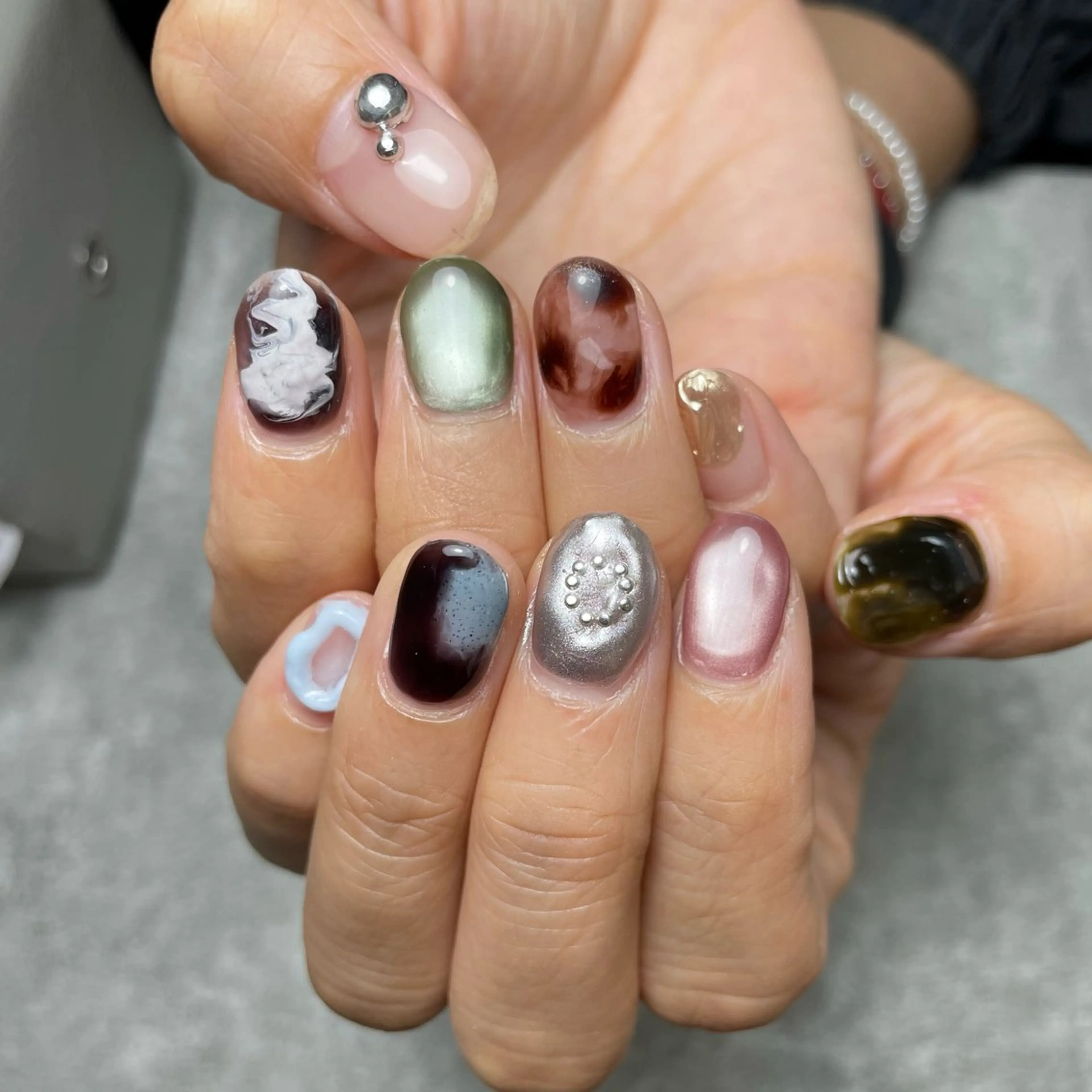 ネイル ハンドネイル Aile miyuutadaのネイルデザイン