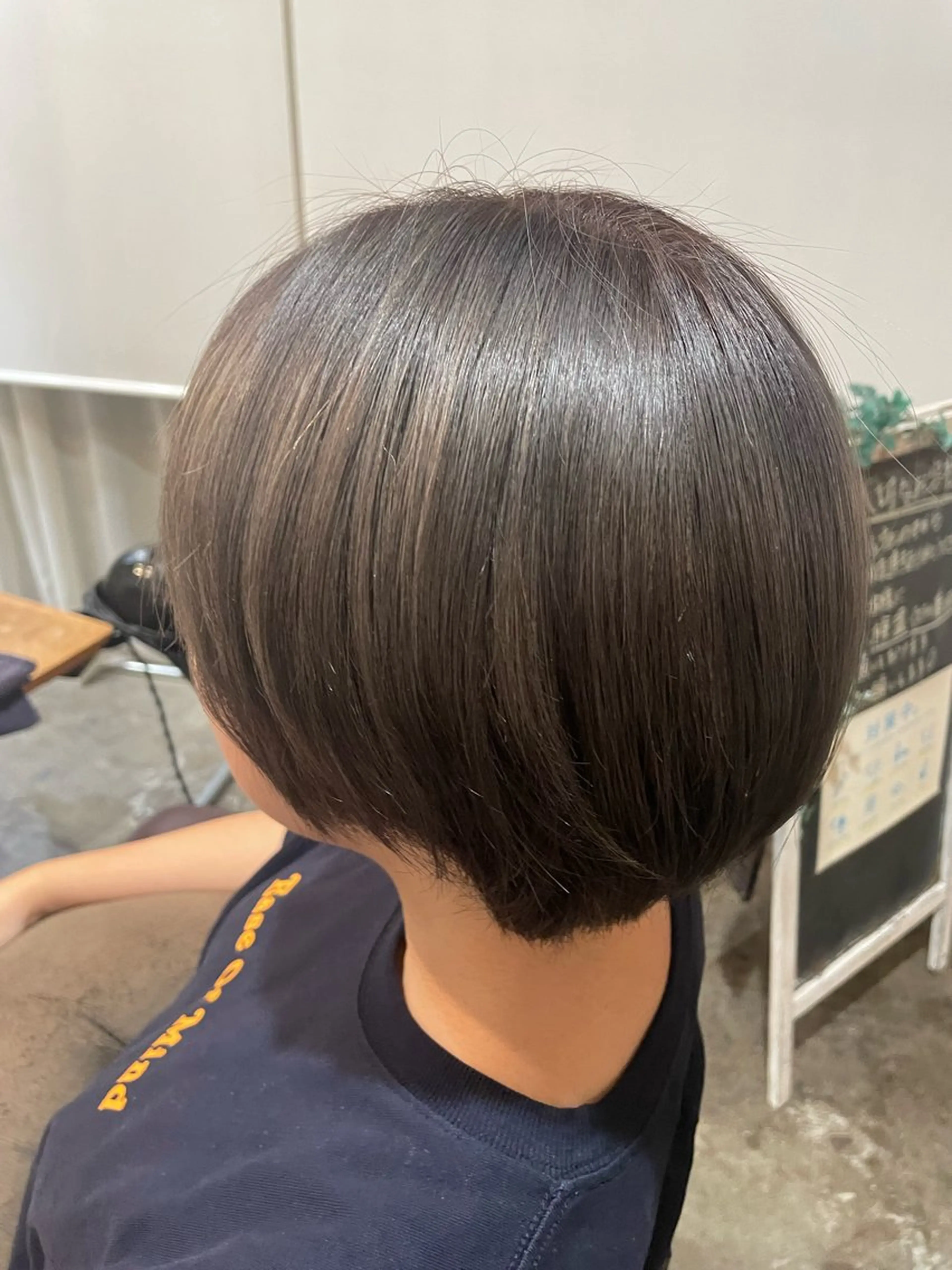 カラー ブリーチ ヘアカラー 【透明感カラー】 上村響月のヘアスタイル