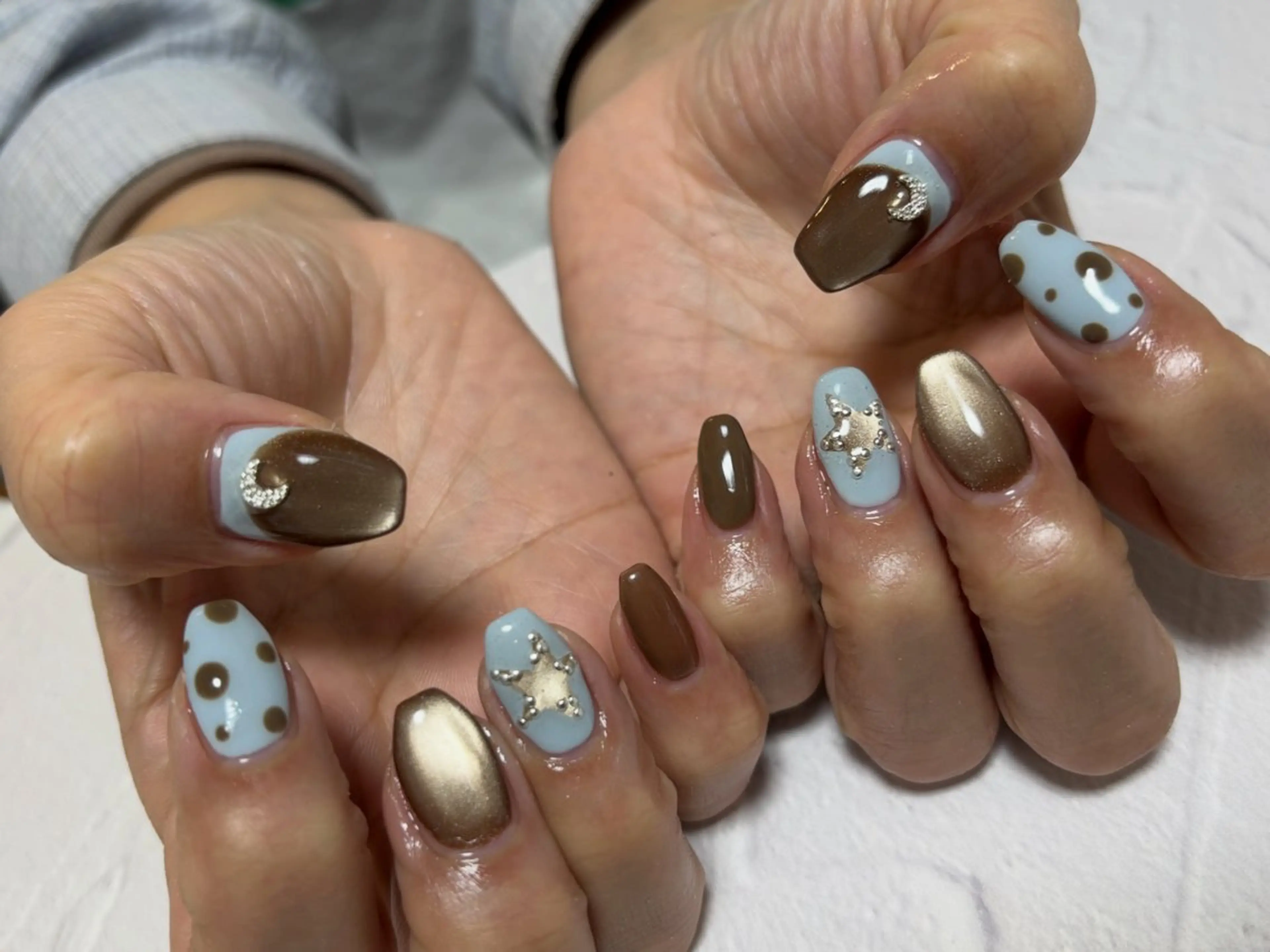 ネイル ハンドネイル 愛川町 あんすりうむのネイルデザイン