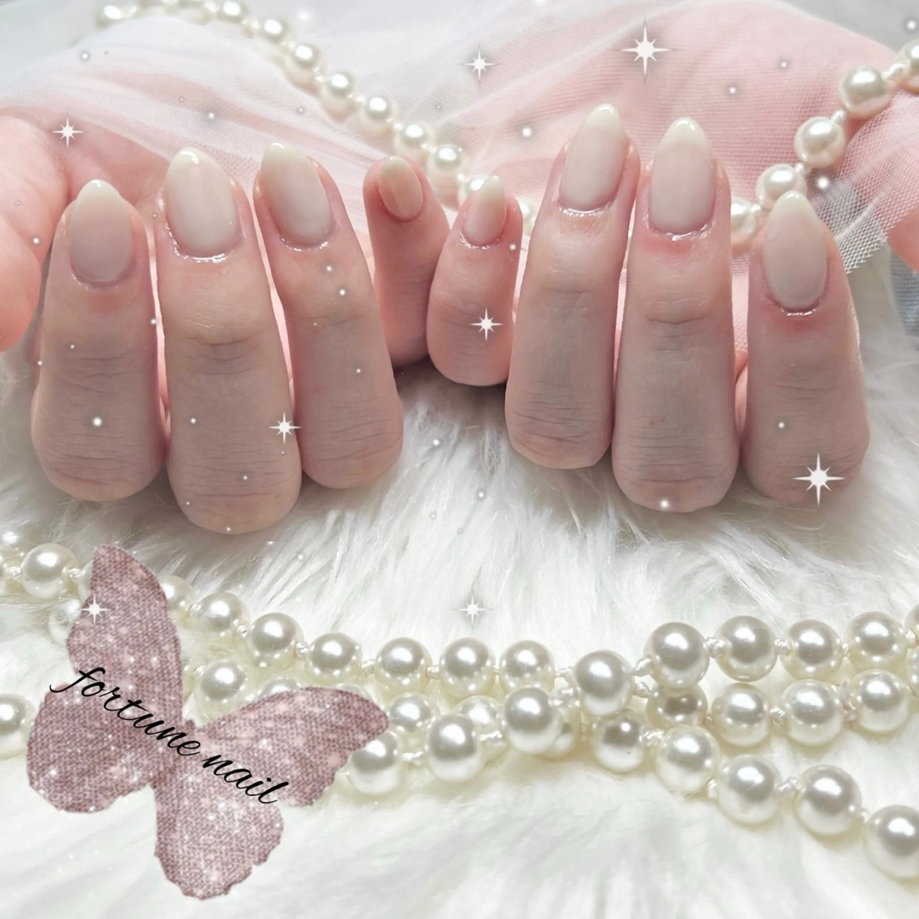 ネイル ワンカラーネイル 冬ネイル ハンドネイル 💜 Yuuna💜のネイルデザイン