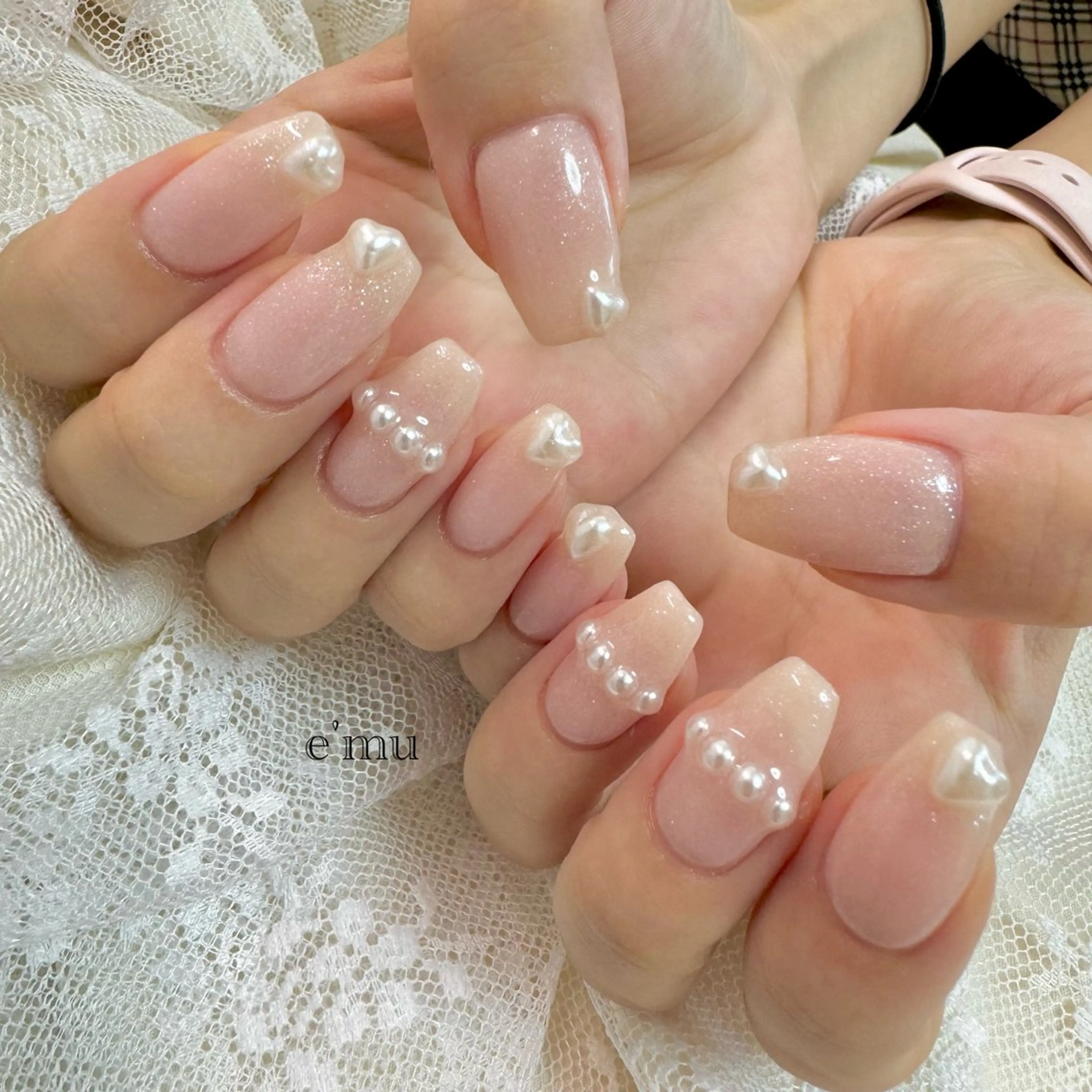 ネイル ハンドネイル nail salon e'mu💐のネイルデザイン