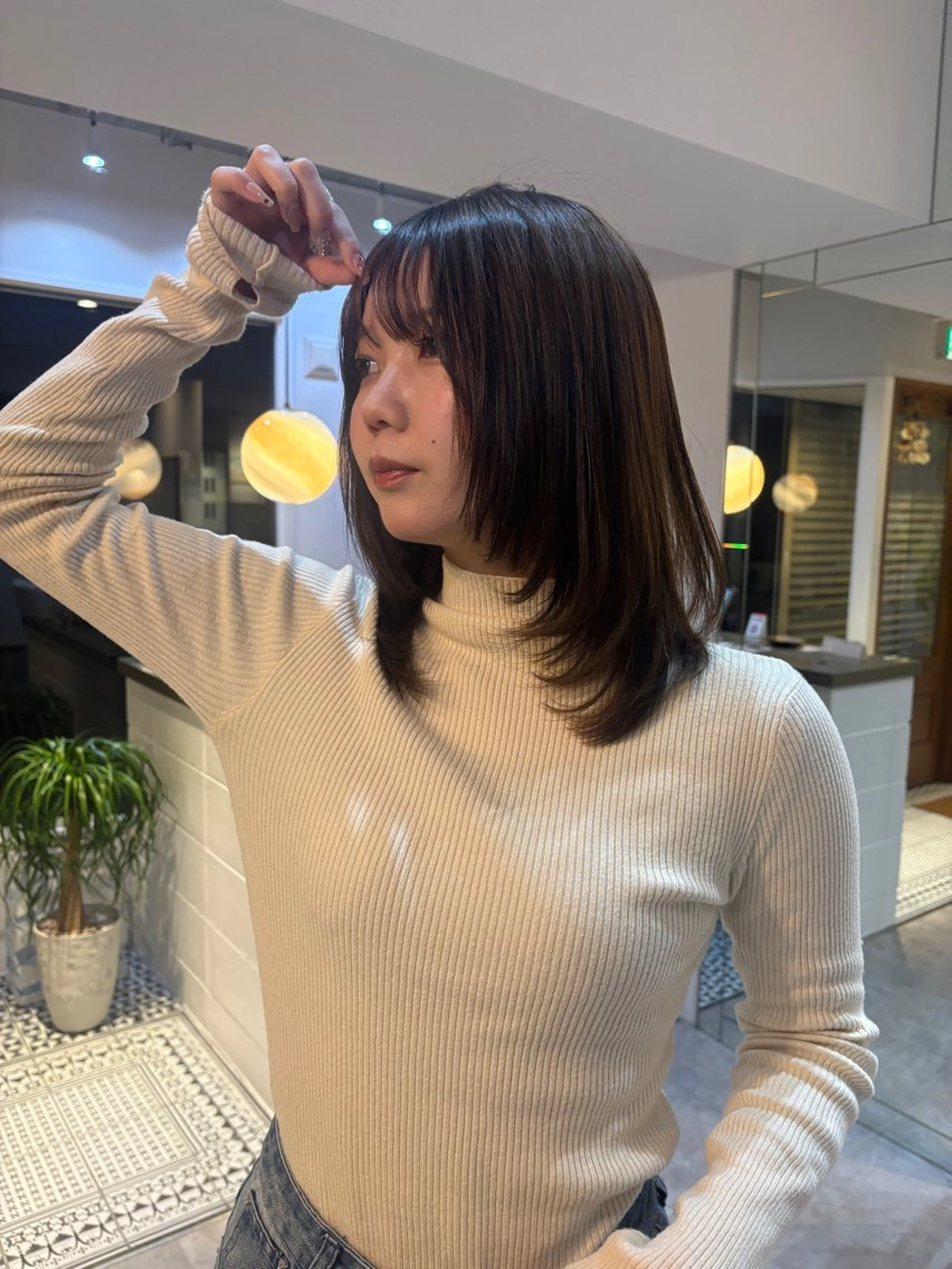 ミディアム 🌟ベリーショート メンズカット久保悠那のヘアスタイル