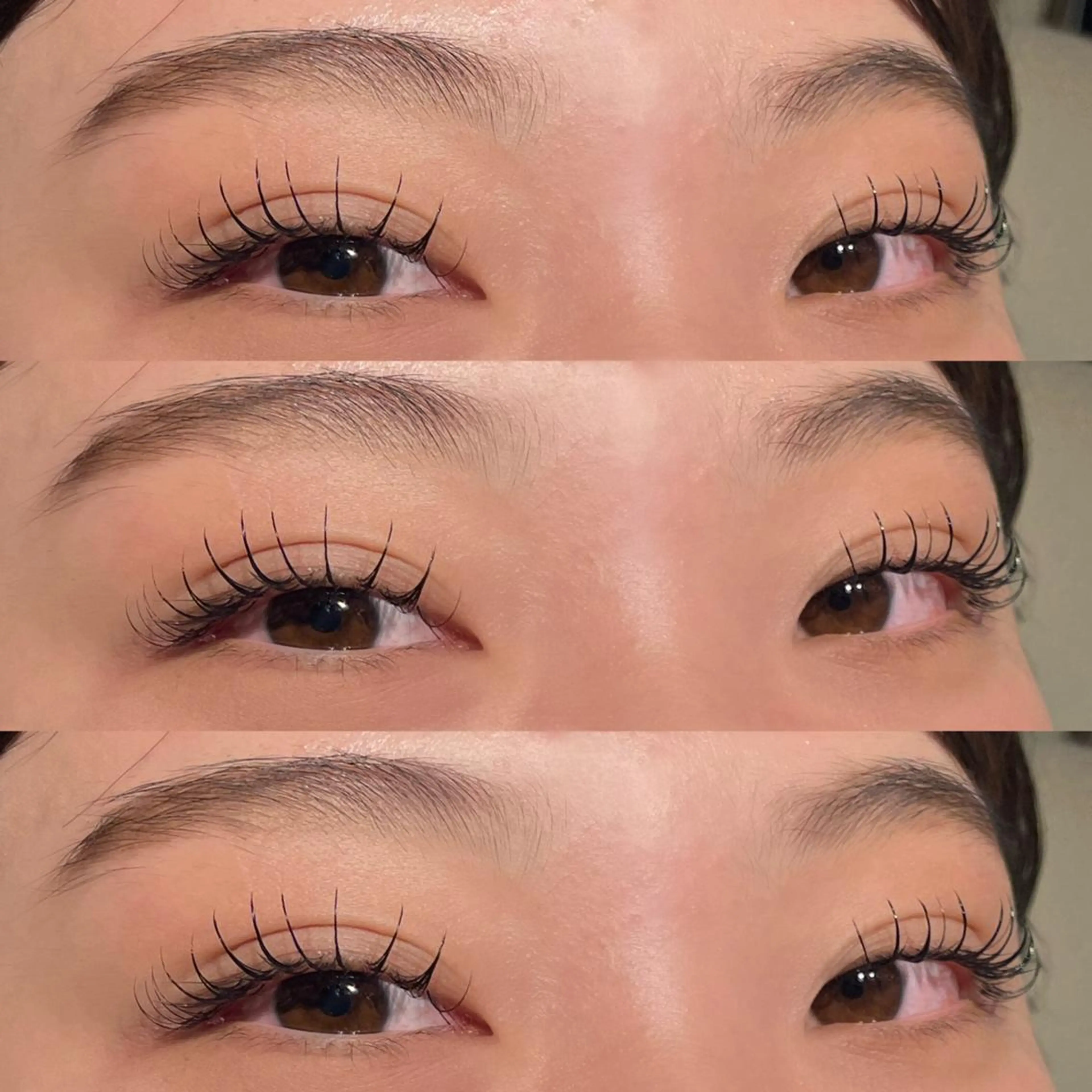 マツエク・マツパ 束感まつ毛 キュート Dカール LILY 猪瀬 ෆ‪ 上下エク/パリ/束感のマツエク・マツパデザイン