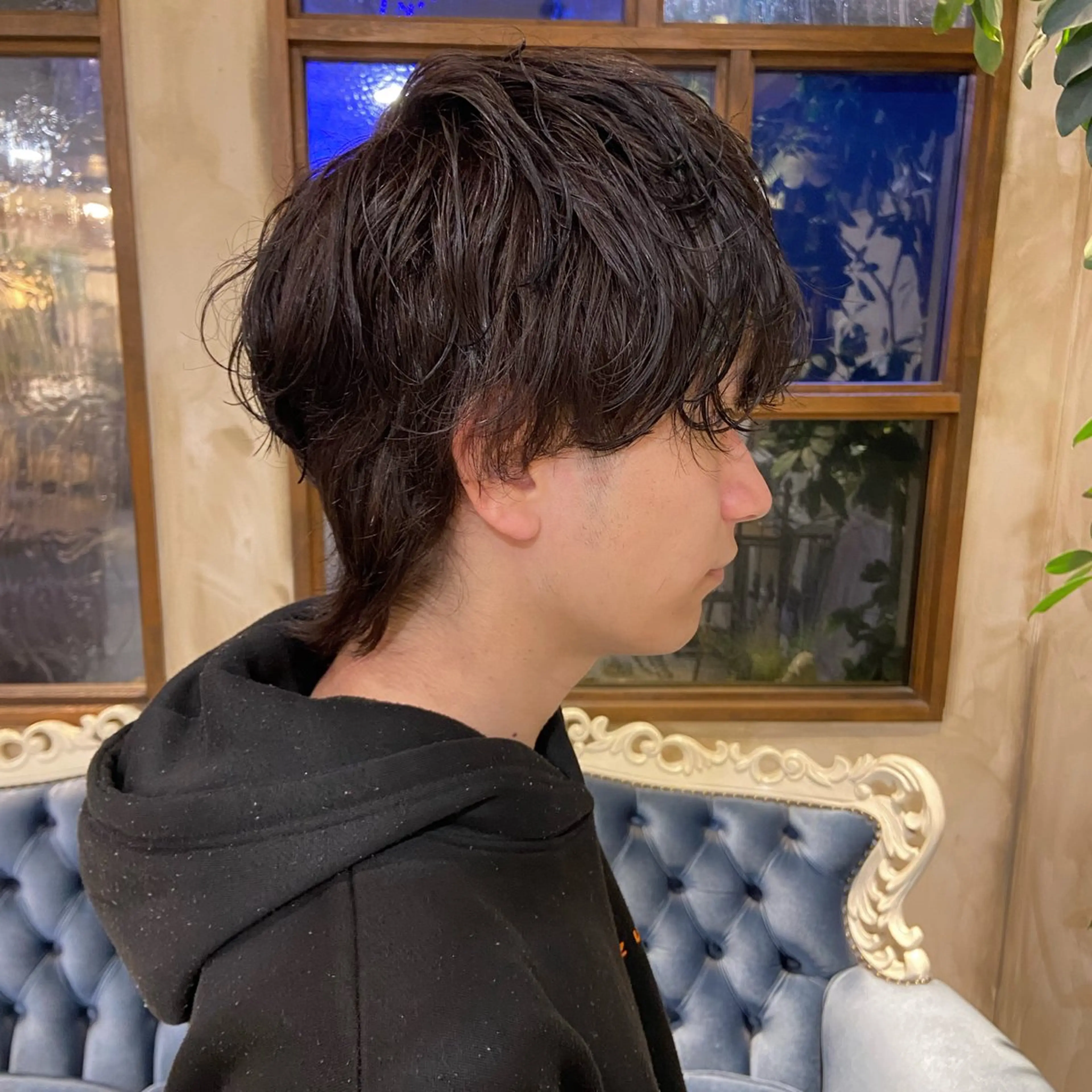 ショート パーマ メンズ ENIEN MAKE'S 立川所属・綾/ベージュカラー /パーマ🩰のヘアスタイル