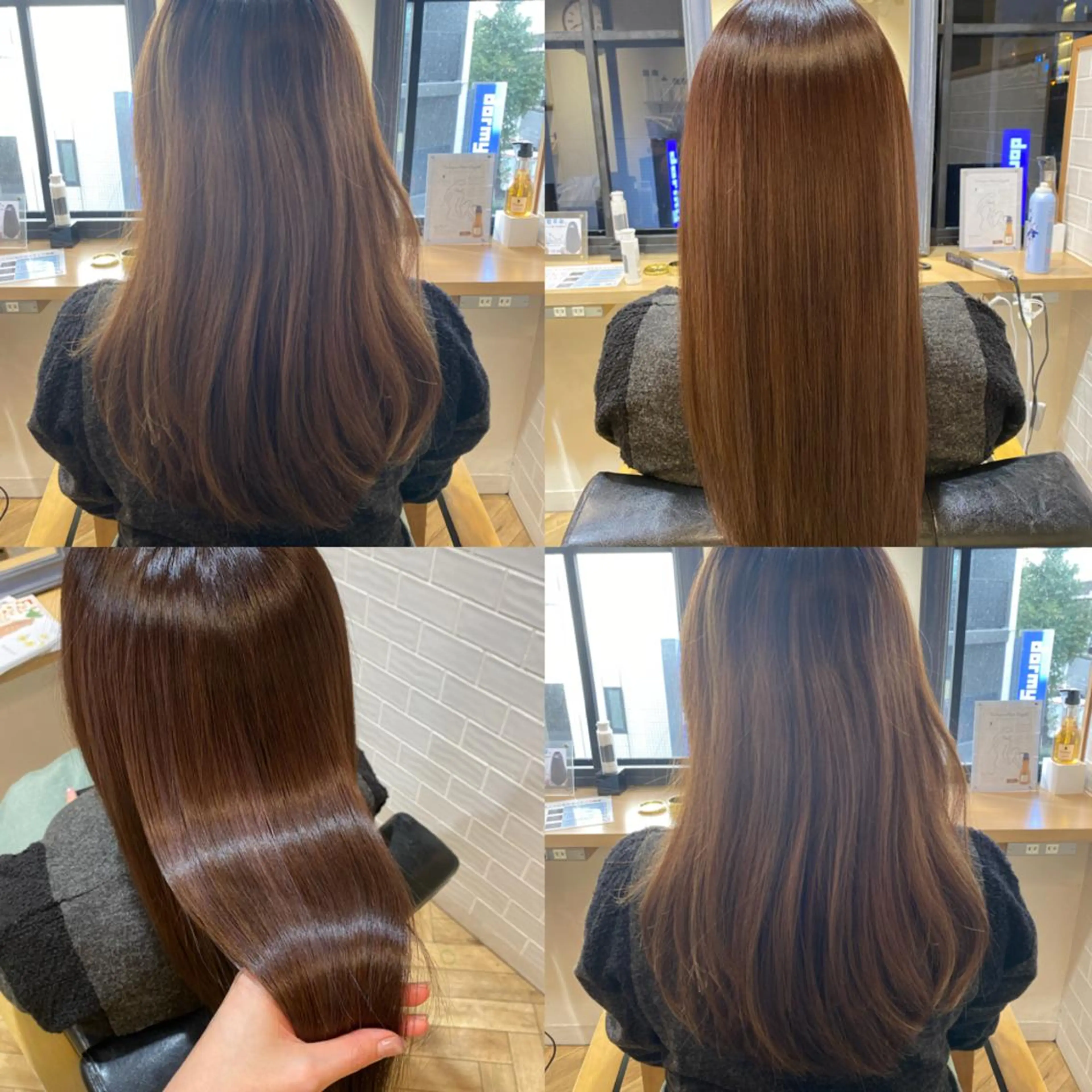 ロング カラー ハイライトカラー ラベンダーカラー ハイライト 艶カラー/韓国顔周り 🎀mamiのヘアスタイル